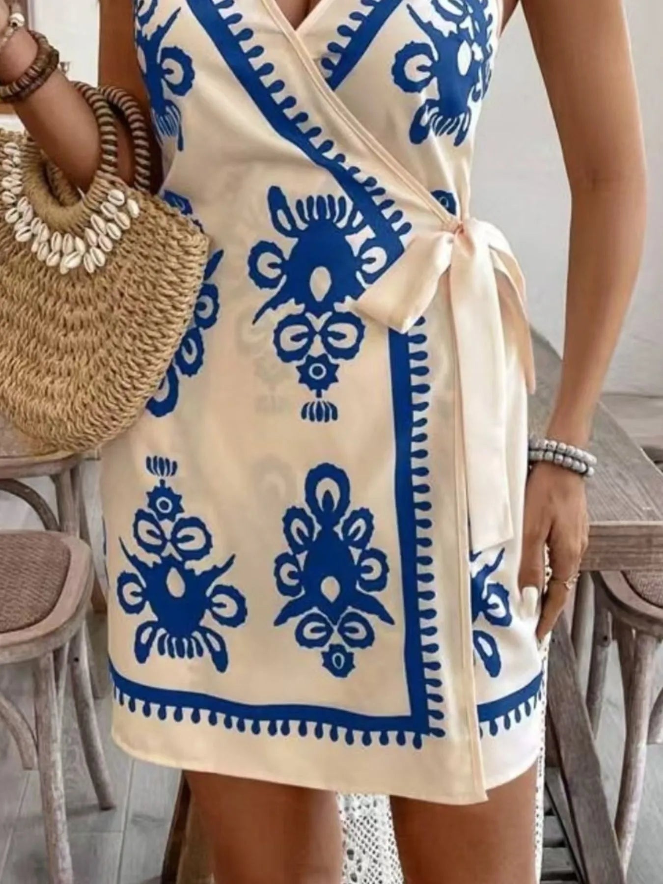  Colette Wrap Mini Dress – Vintage Floral、mySite、justintrudeaud