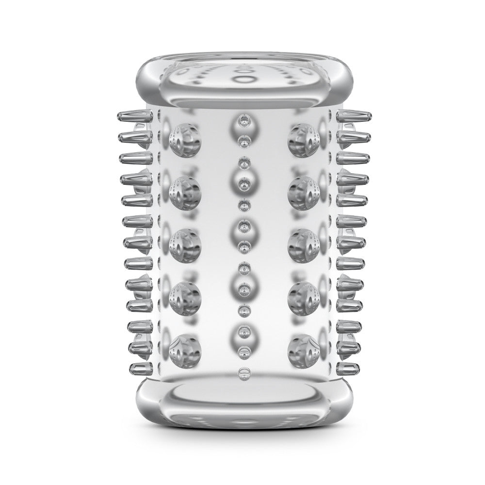 Stay Hard By Blush® | 03: Clear Soft Tickler Spiked Penis Sleeve、mySite、bottomscart