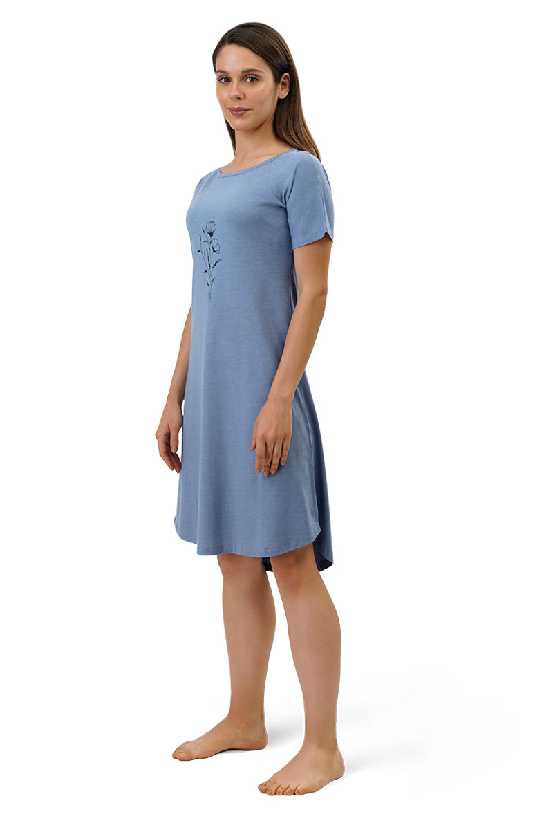 Cotton Blend Sleep Dress - Tempest、mySite、justintrudeaud