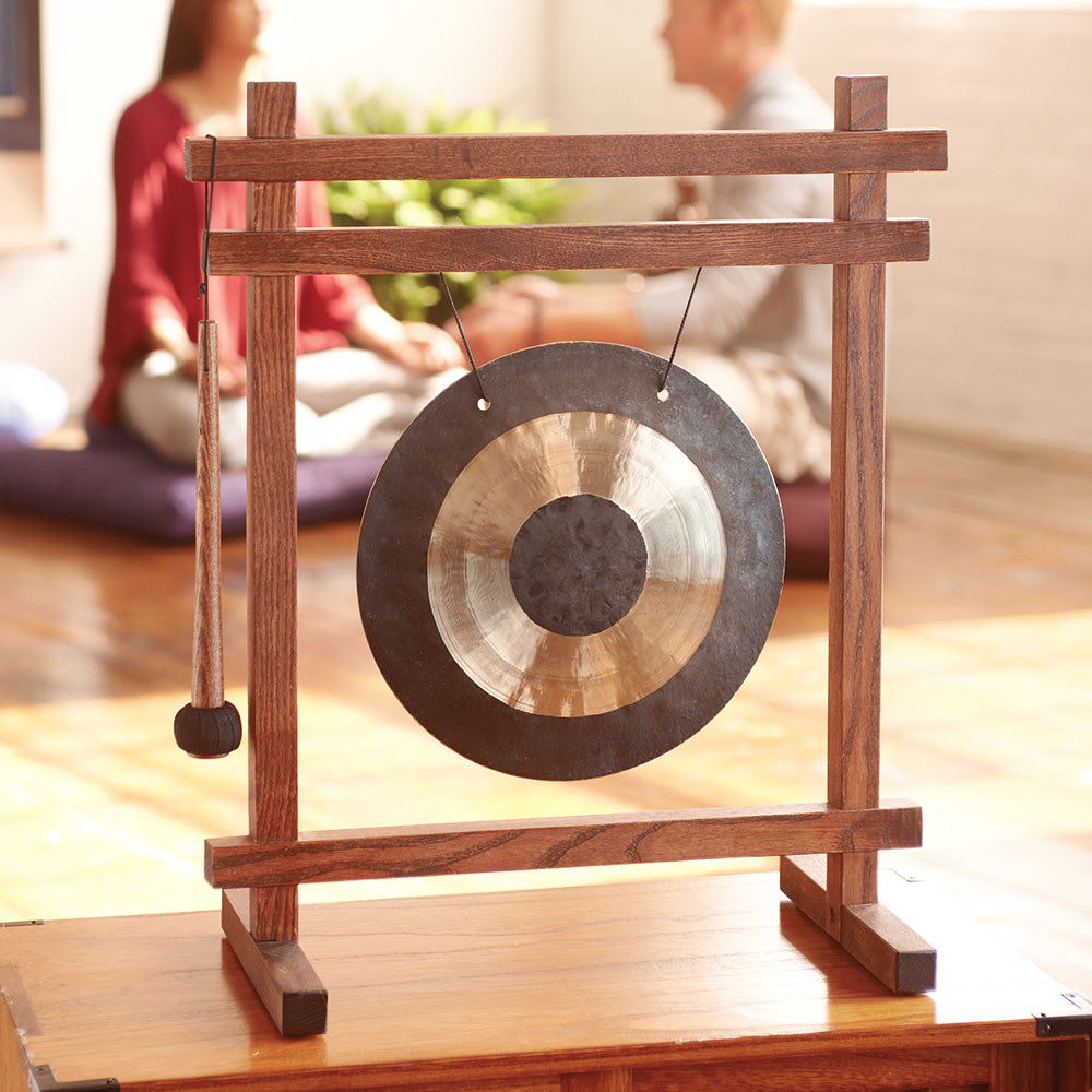 Zen Gong with Wood Frame、mySite、topwebapps