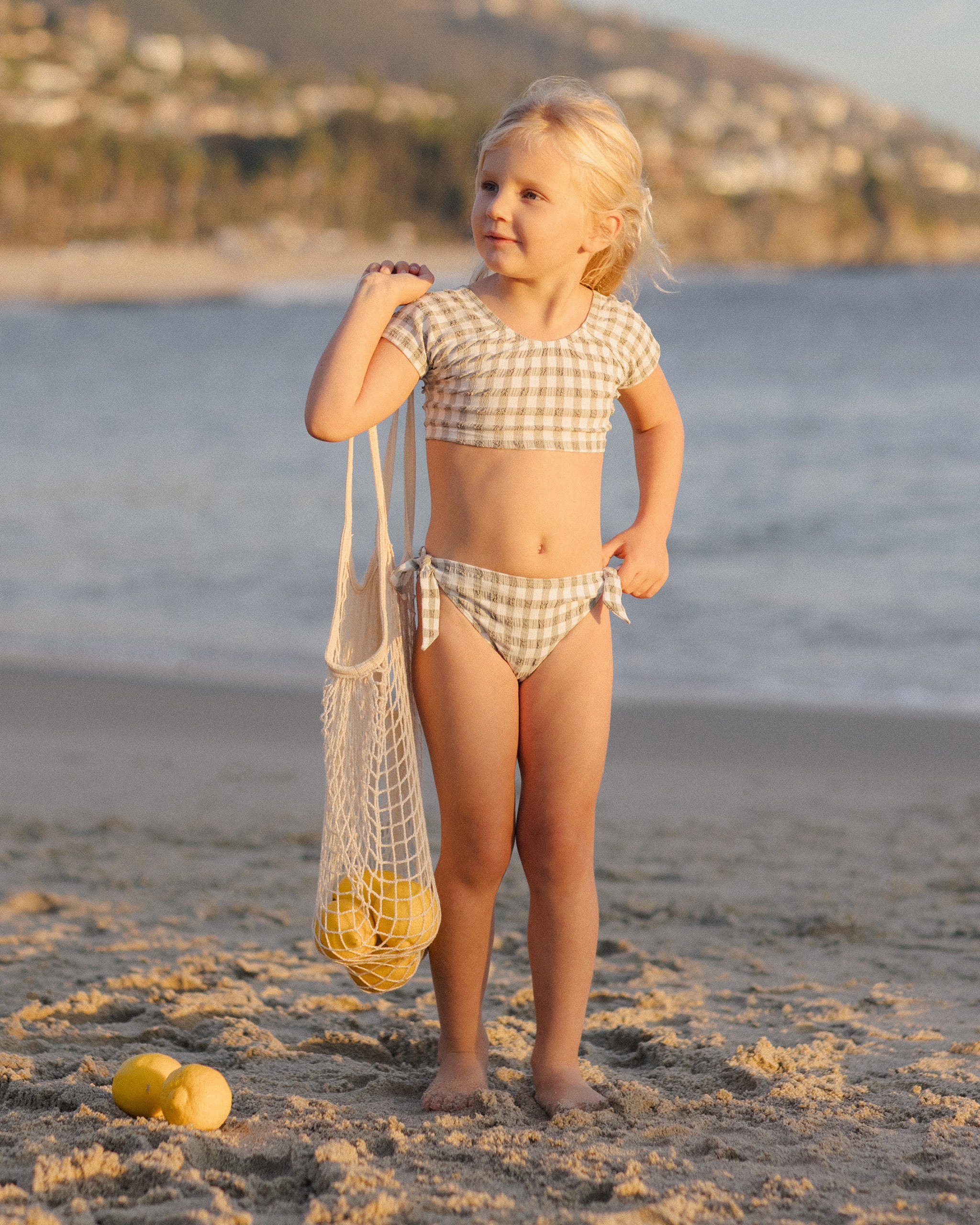  Cropped Rashguard Set || Eucalyptus Check、mySite、layawaytickets