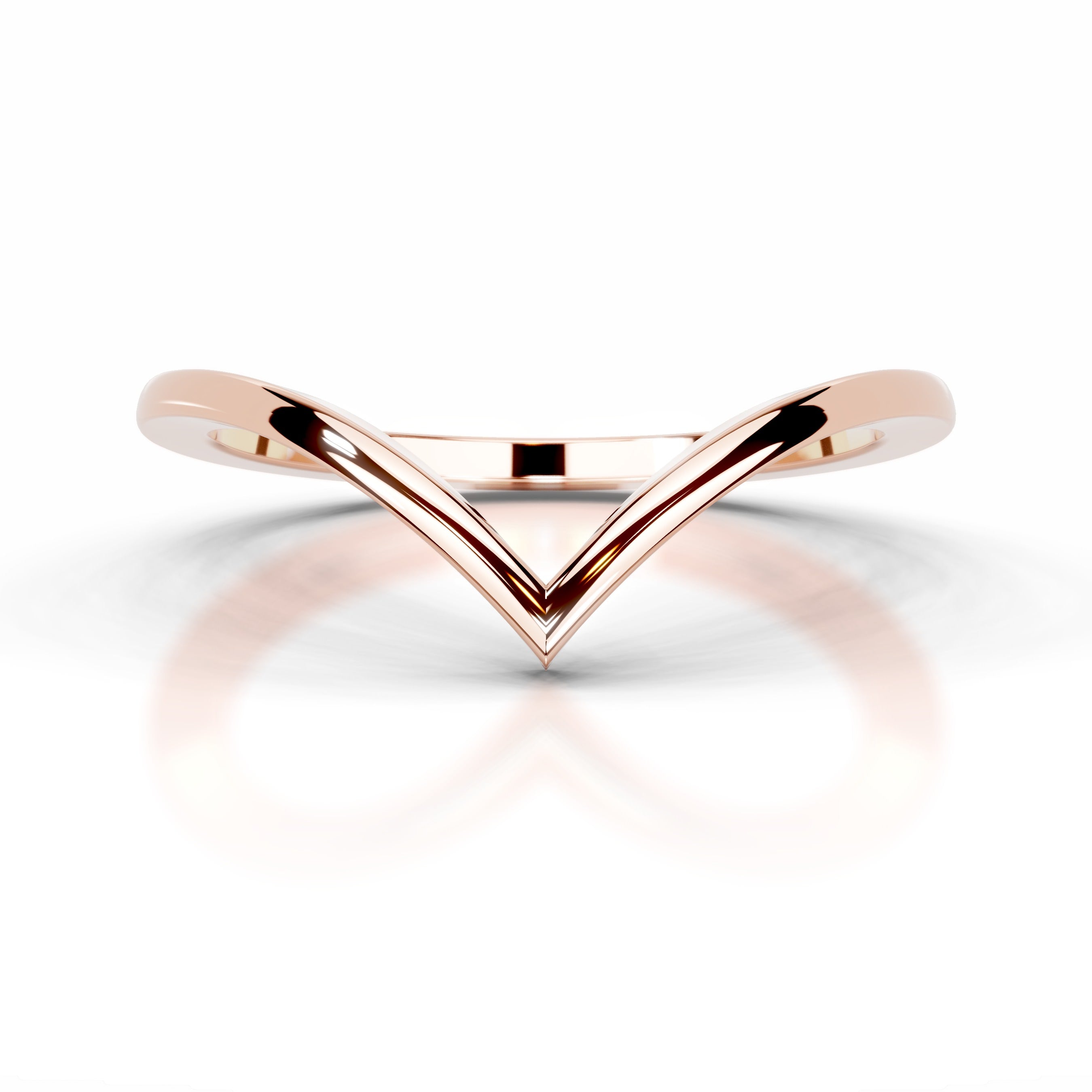 Chaya Diamond Wedding band - 14K Rose Gold、mySite、hinf8tx79