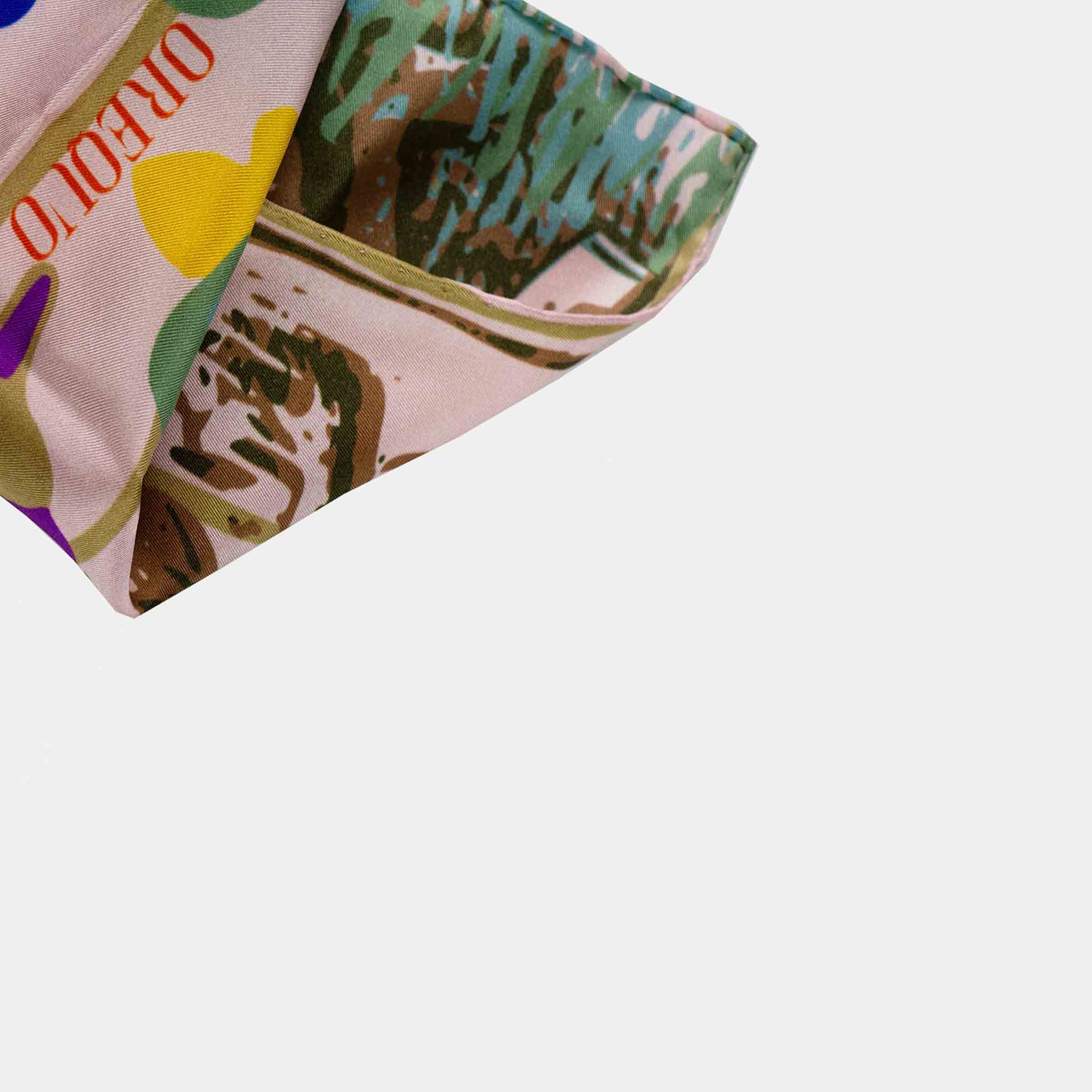 Silk Twill Pocket Square CLARSACH by Orequo、mySite、neckold