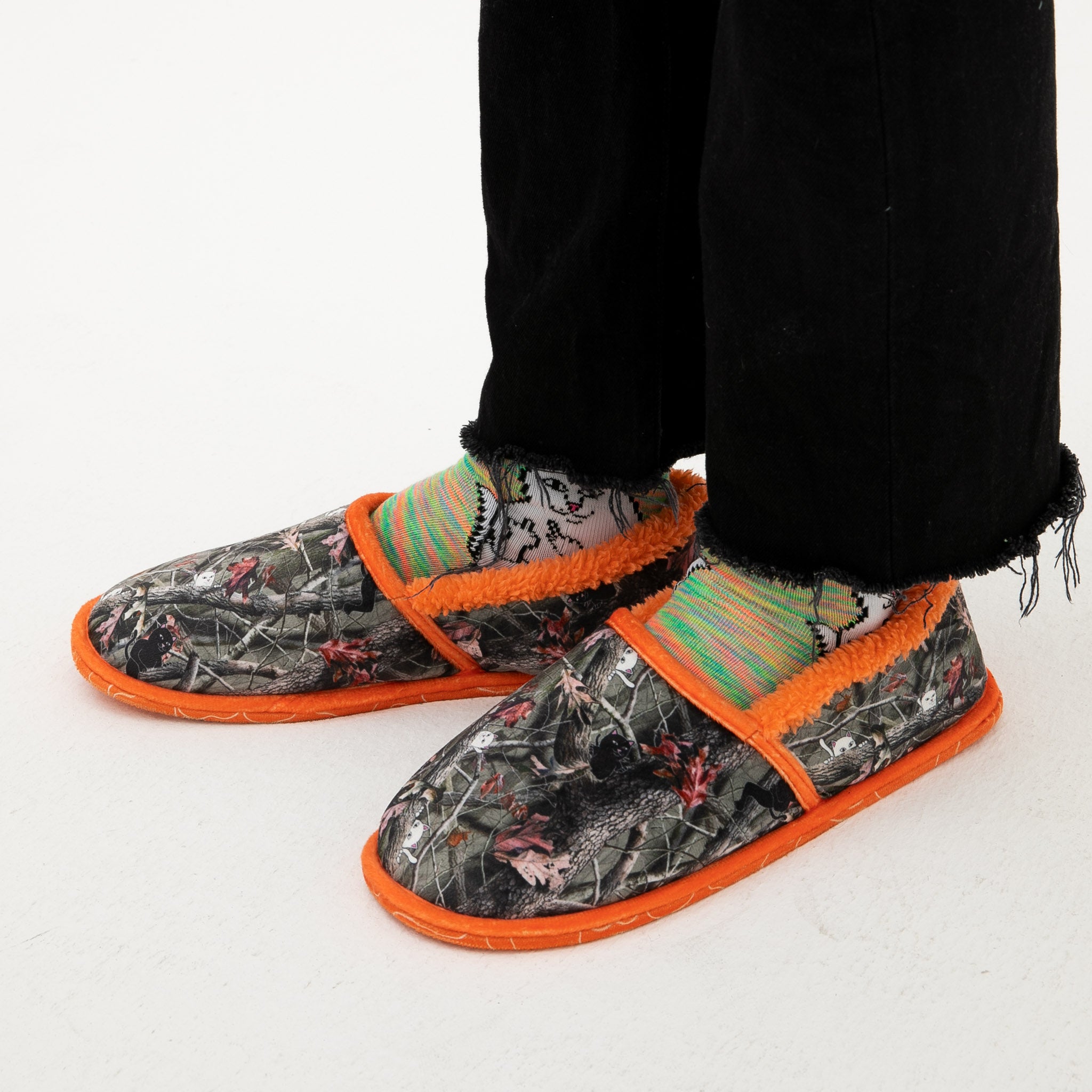  Nerm & Jerm House Slippers (Tree Camo)、mySite、merchandisen