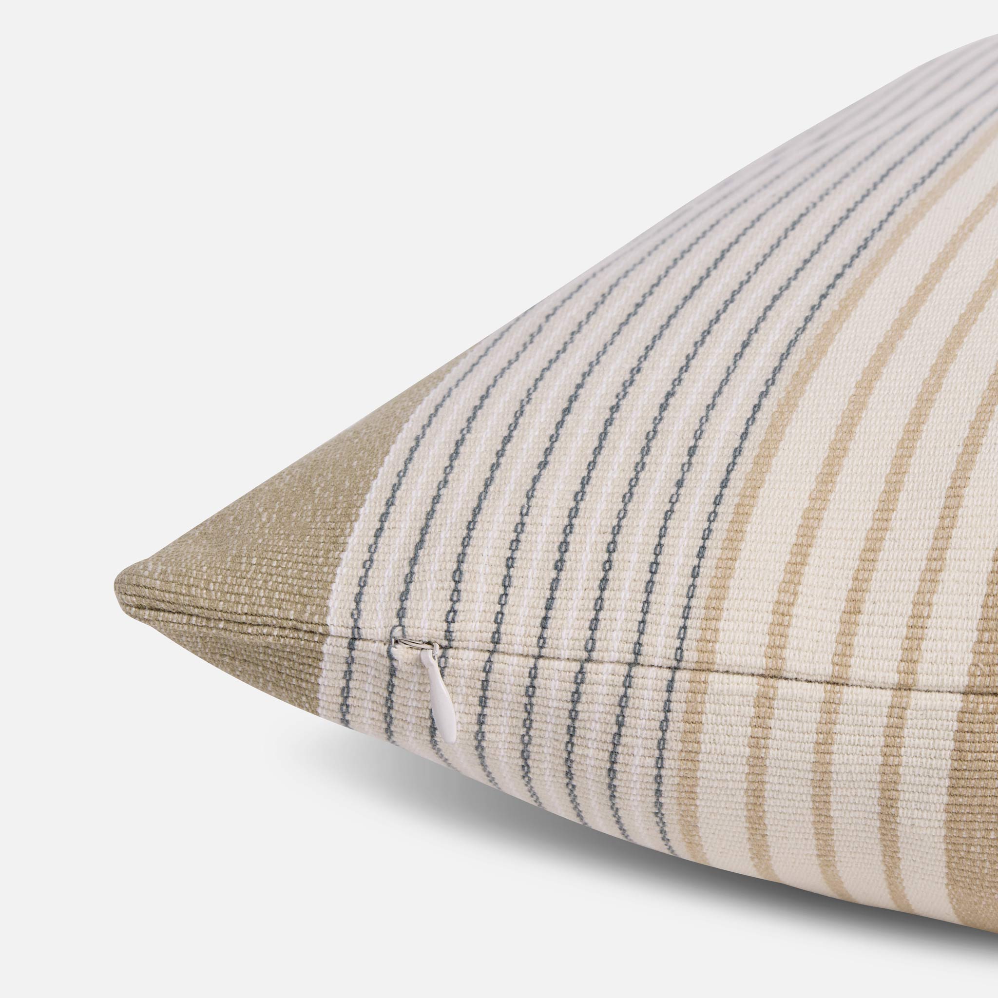  Woven Stripe Square Pillow Cover - Last Call、mySite、sugarbowlscore