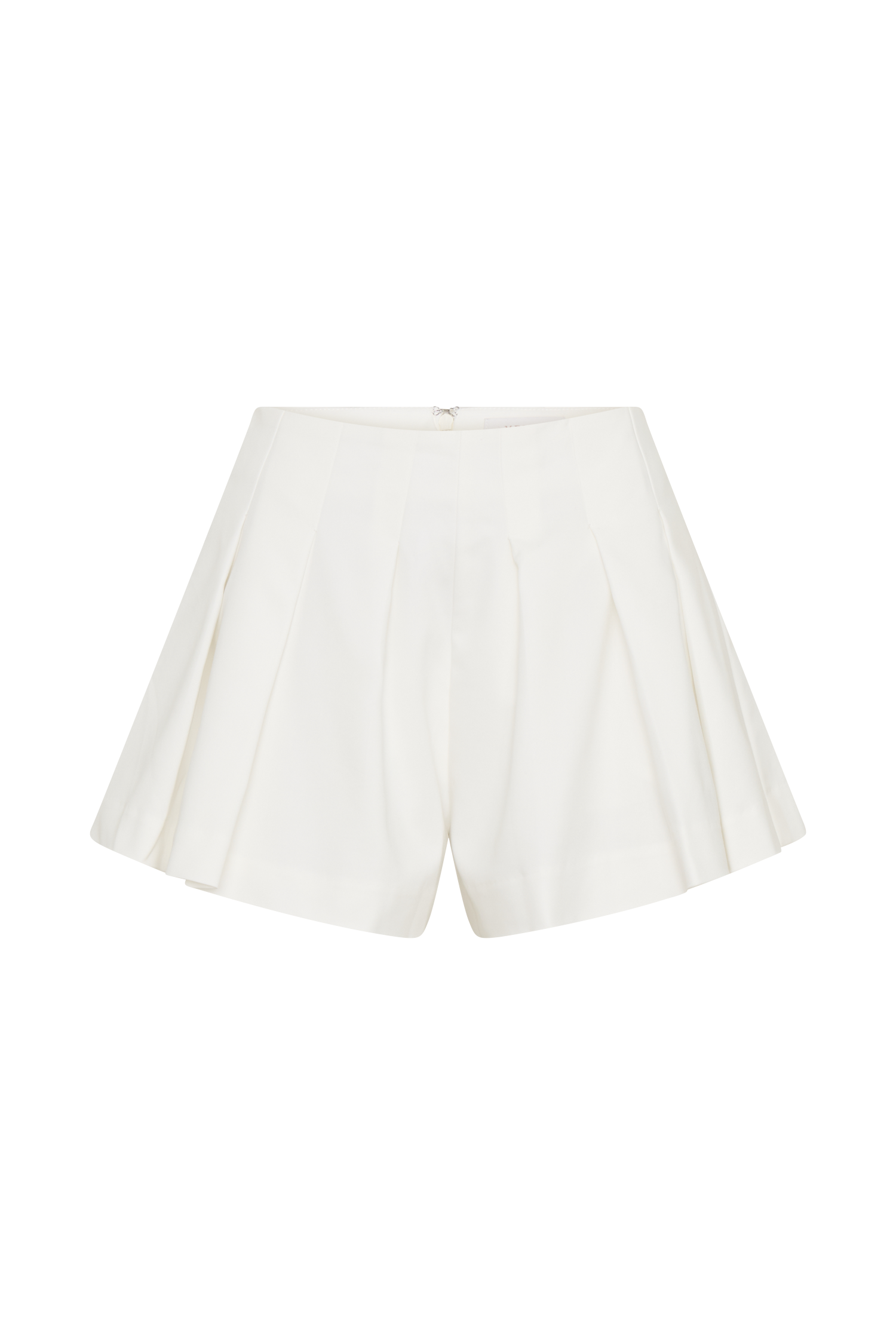 Issy Cotton Shorts - White、mySite、solidvoid
