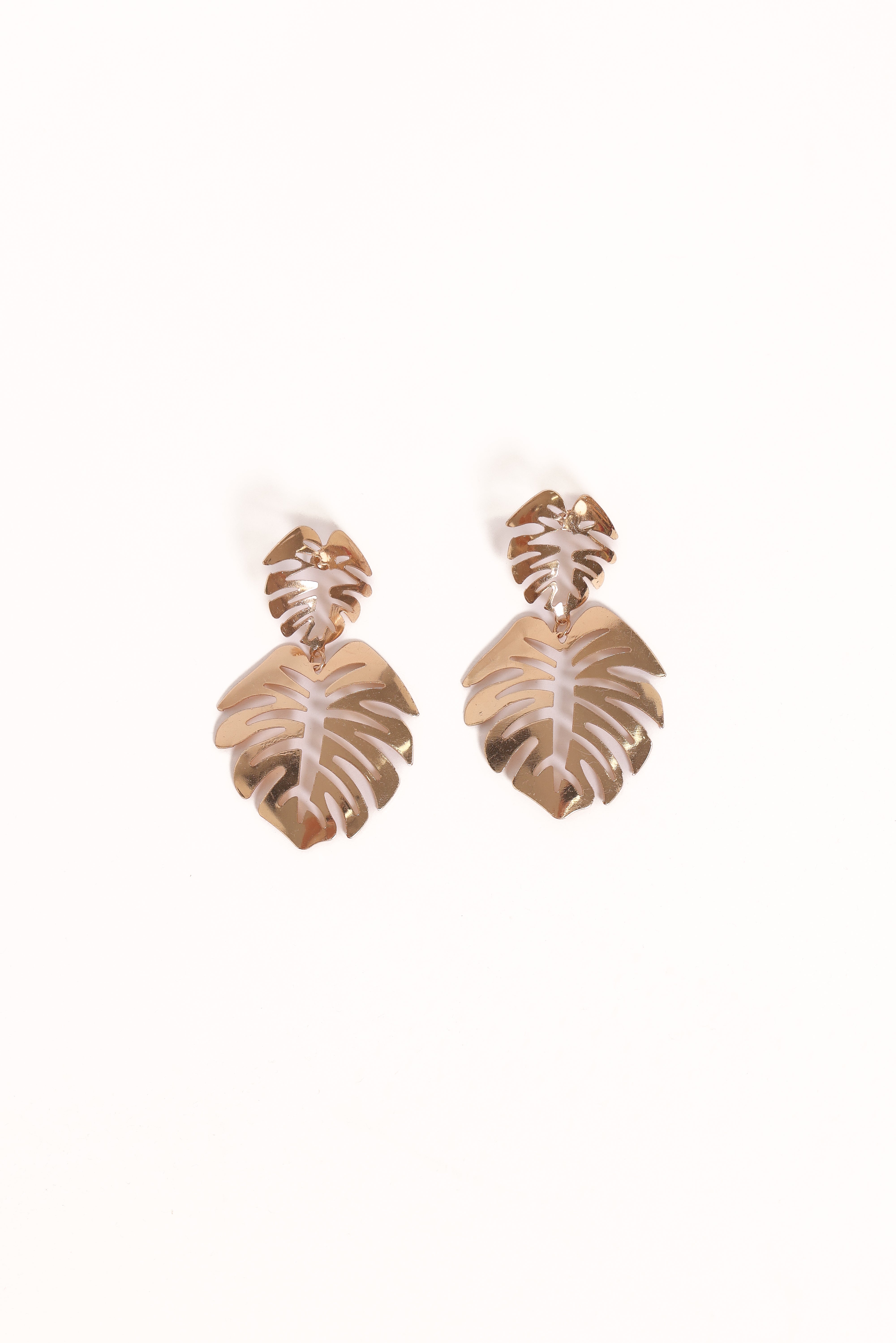  Palm Earrings - Gold、mySite、sugarbowlscore
