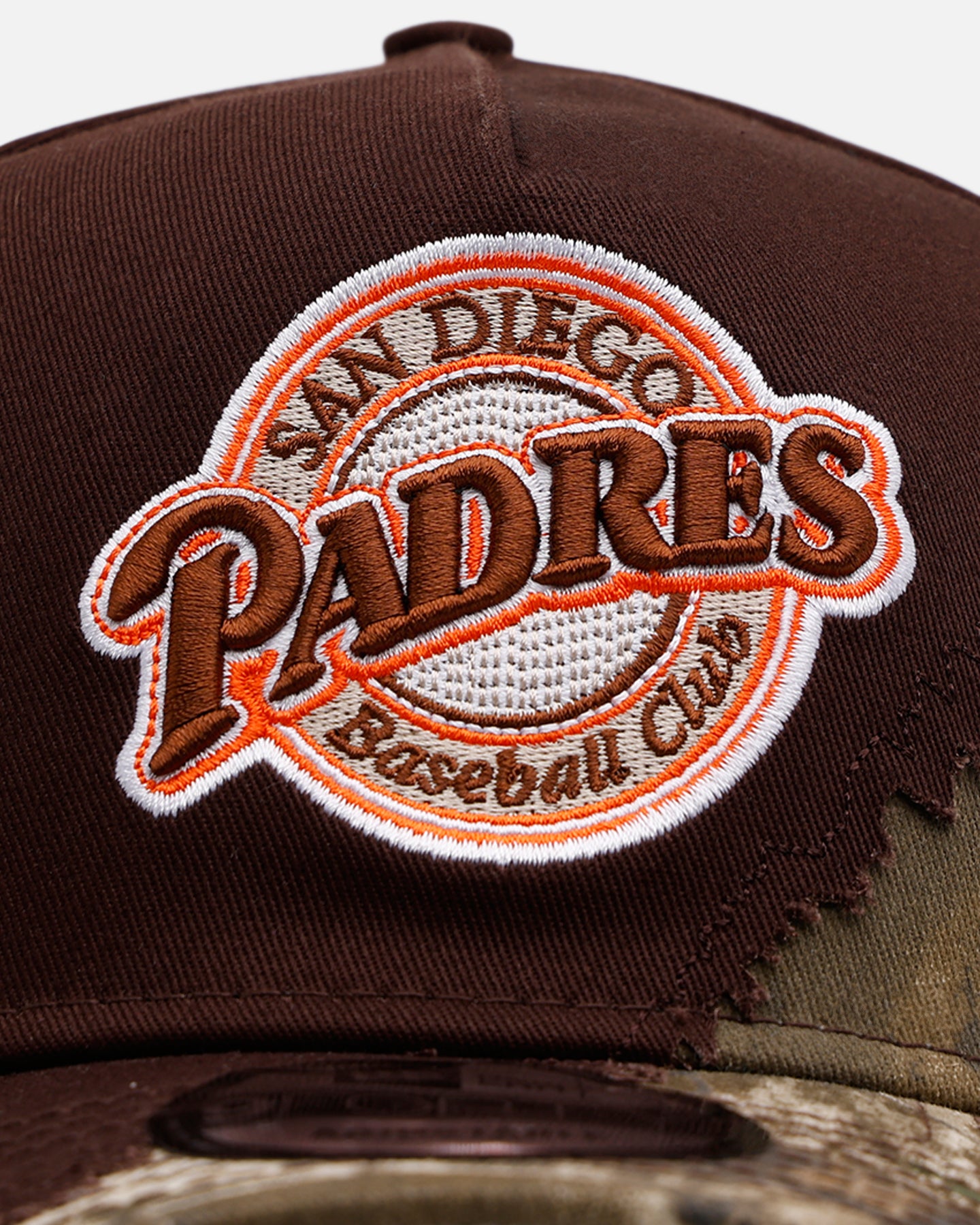 New Era San Diego Padres 'Camo Tear Away' 9FORTY A-Frame Snapback Camo/Official Team Color、mySite、zt4zffjzw