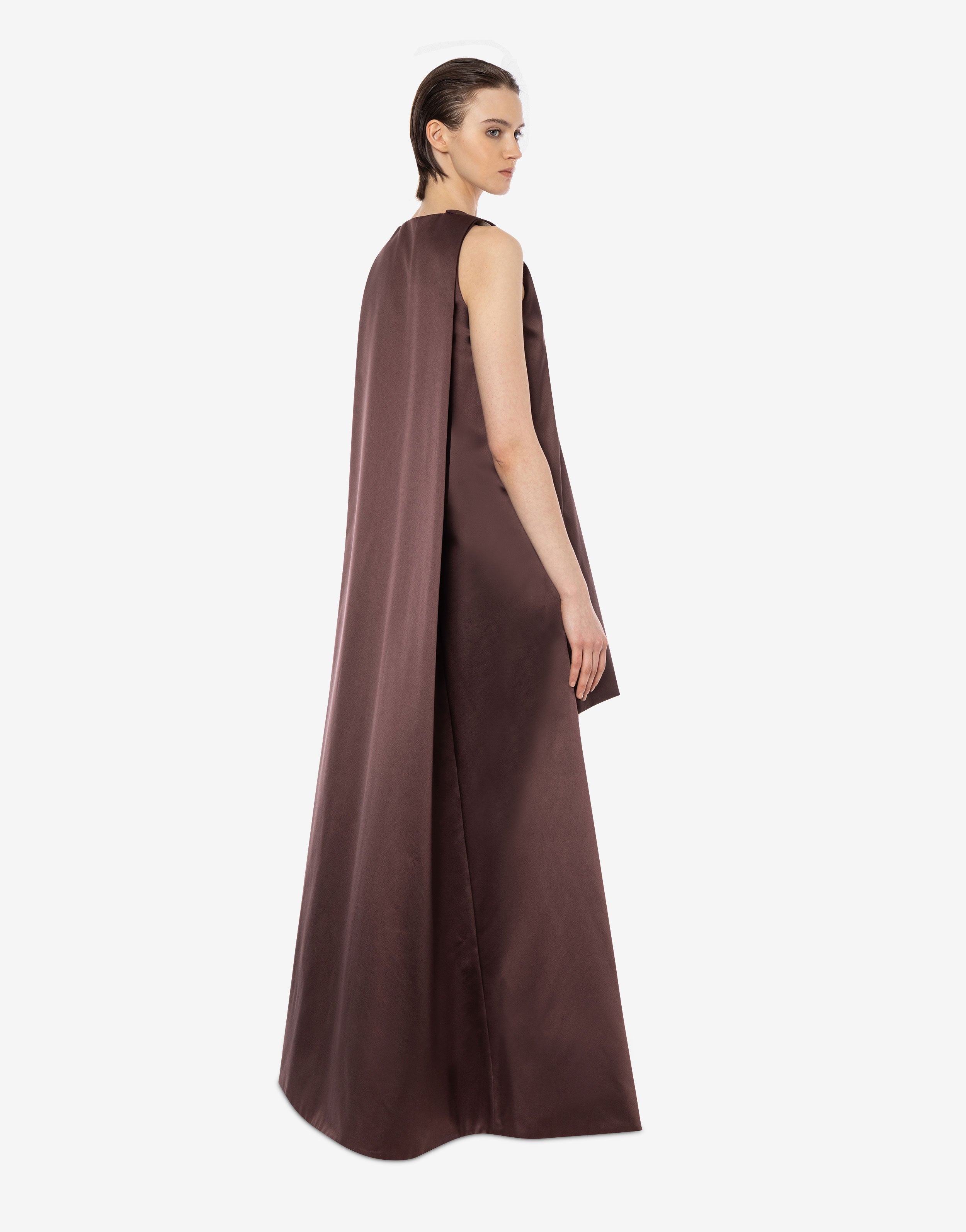 Minidress in duchesse con strascico、mySite、aoinhome