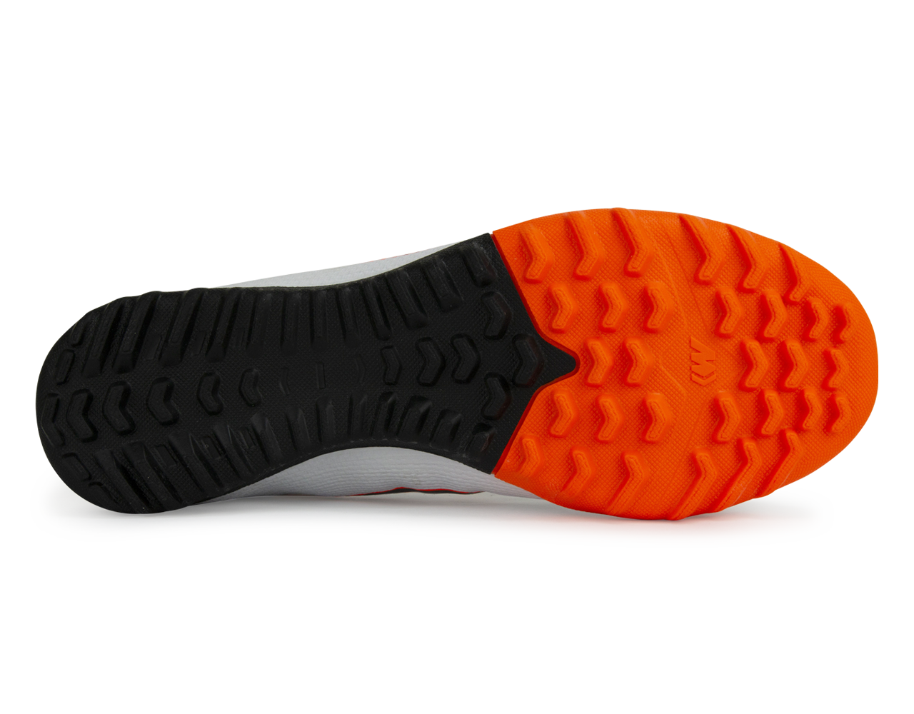 Nike Men's Mercurial SuperflyX 6 Academy Turf Soccer Shoes White/Metalic Cool Grey/Total Orange、mySite、noshort