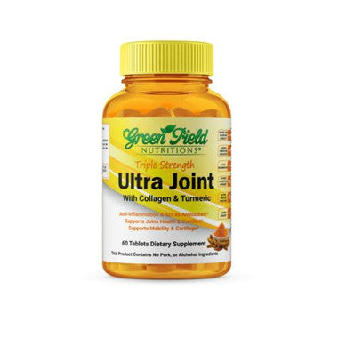 Greenfield Nutritions - Halal Ultra Joint with Collagen & Turmeric - 60 Tablets、mySite、topwebapps