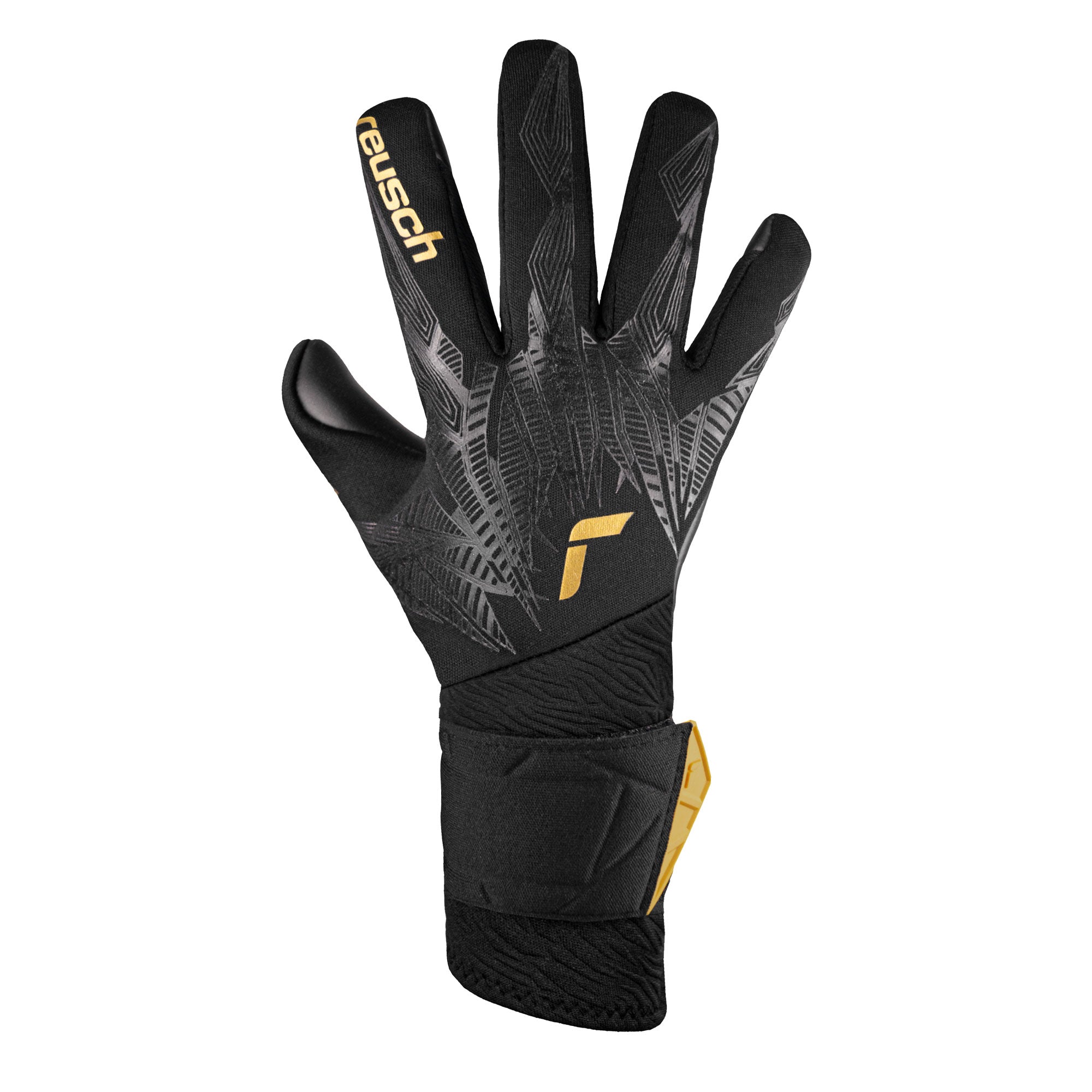 Reusch Men's Pure Contact Infinity Goalkeeper Gloves Gold/Black、mySite、bottomscart