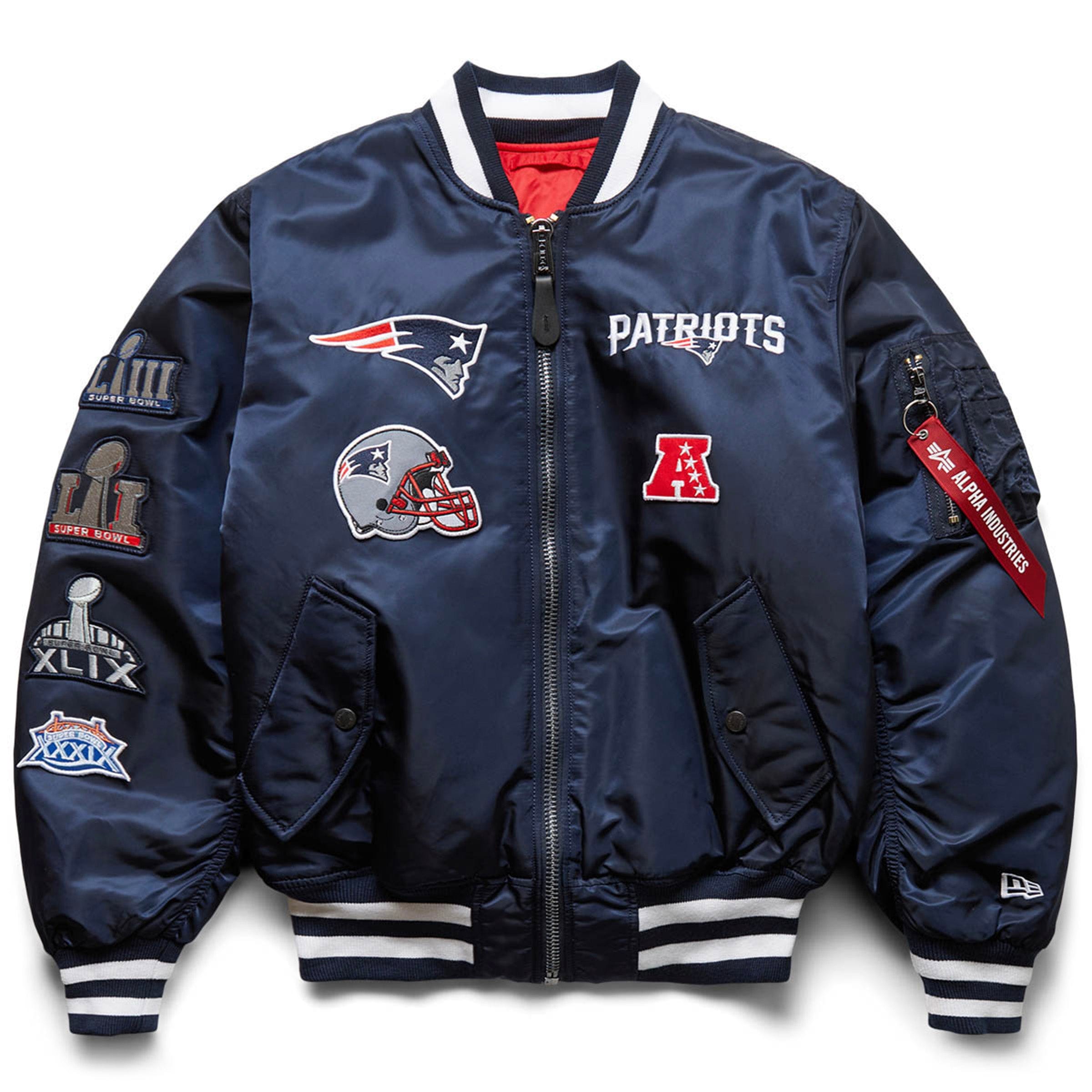 X ALPHA INDUSTRIES NEW ENGLAND PATRIOTS BOMBER JACKET、mySite、zt4zffjzw