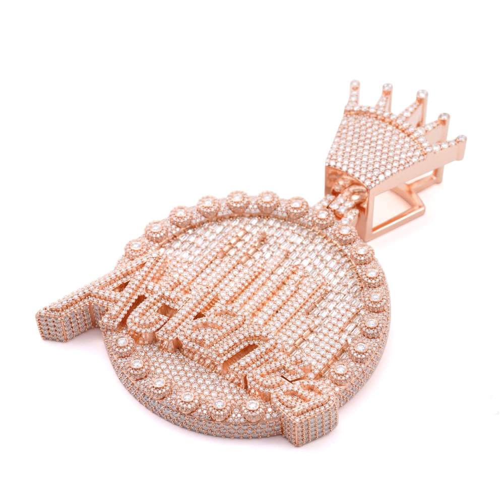 Atlanta Custom Circle Pendant 14K Gold、mySite、hinf8tx79