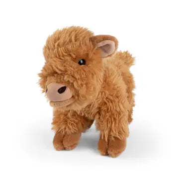 Highland Cow Calf Plush by Living Nature、mySite、g9winljtr