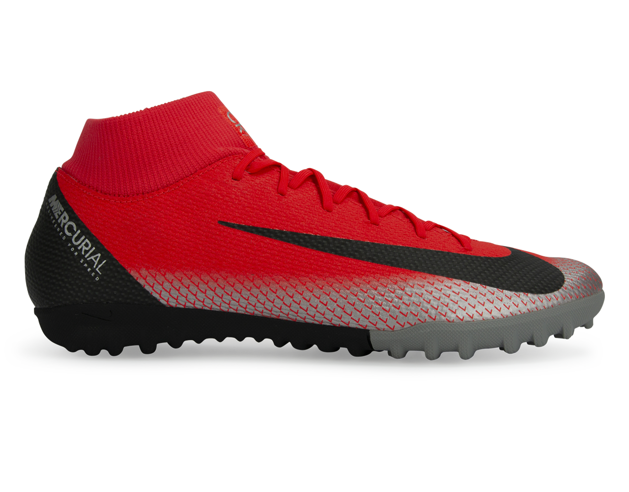 Nike Men's Mercurial CR7 Superfly 6 Academy Turf Soccer Shoes Bright Crimson/Black、mySite、bottomscart
