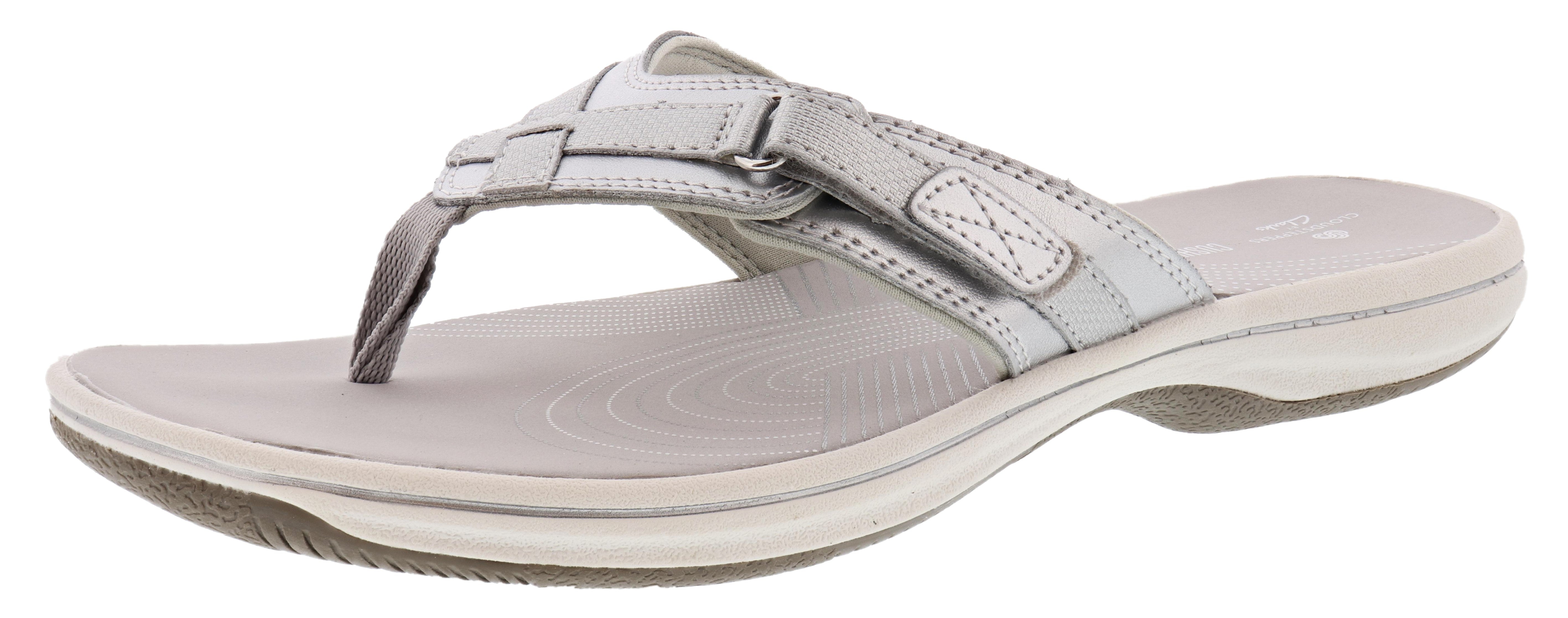 Clarks Women Sandals Lightweight Flip Flops Breeze Sea、mySite、dreamappss
