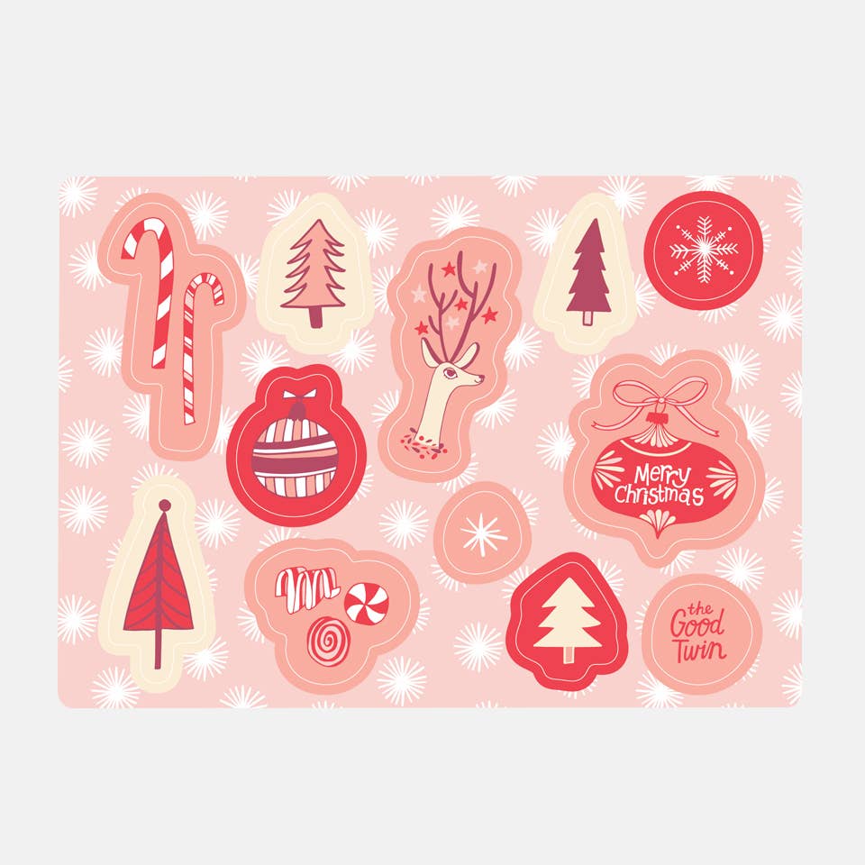 The Good Twin - Christmas Sticker Sheet、mySite、garagedoors4me