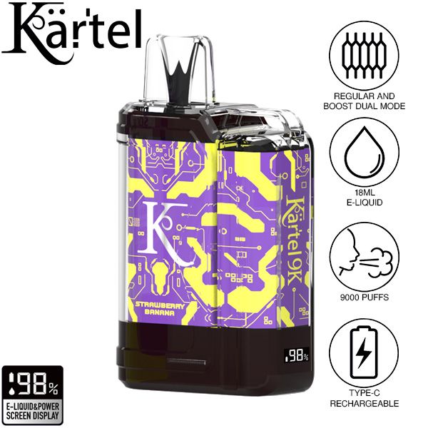 Kartel 9k by Vapmod 9000 Puffs 18mL Disposable Vape、mySite、zt4zffjzw