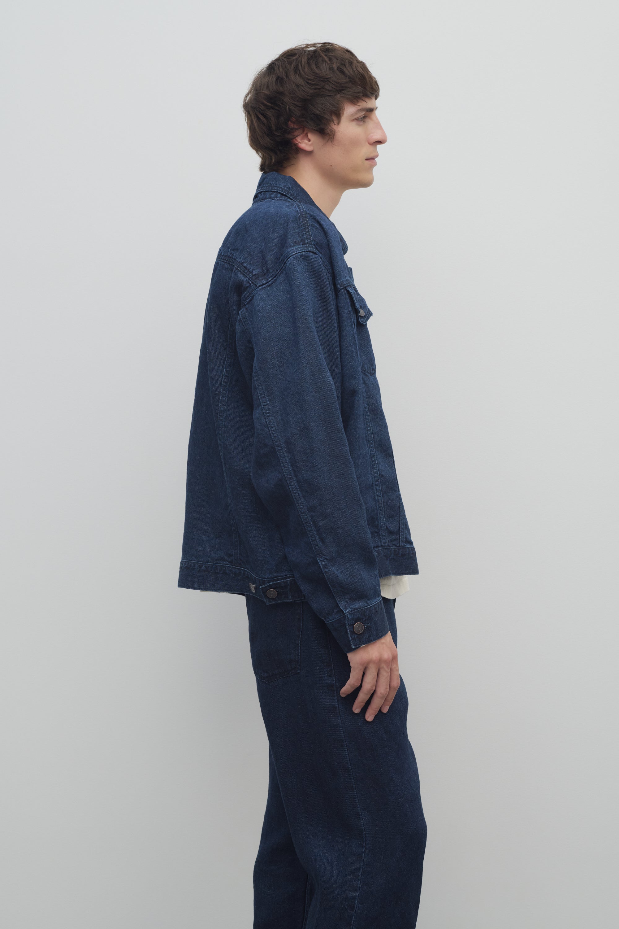 Seb Jacket in Linen、mySite、aoinhome