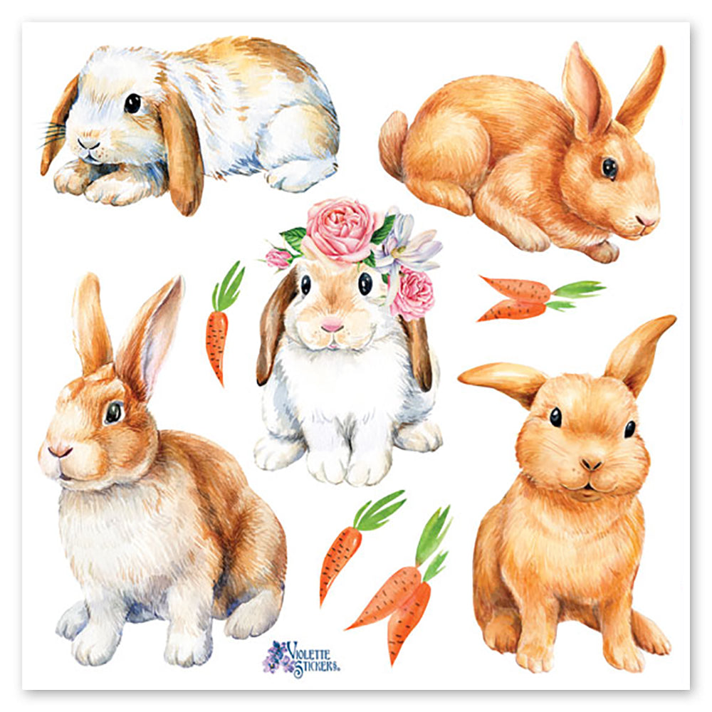  Real Bunnies Stickers、mySite、ghnorth