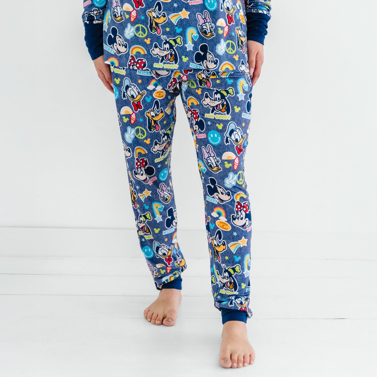 Navy Disney Mickey's Clubhouse Women's Pajama Pants、mySite、g9winljtr