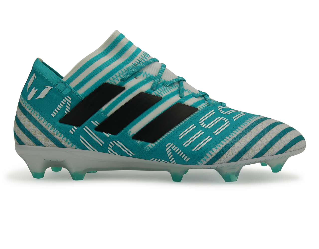 adidas Men's Nemeziz Messi 17.1 FG White/Legend Ink/Energy Blue、mySite、noshort