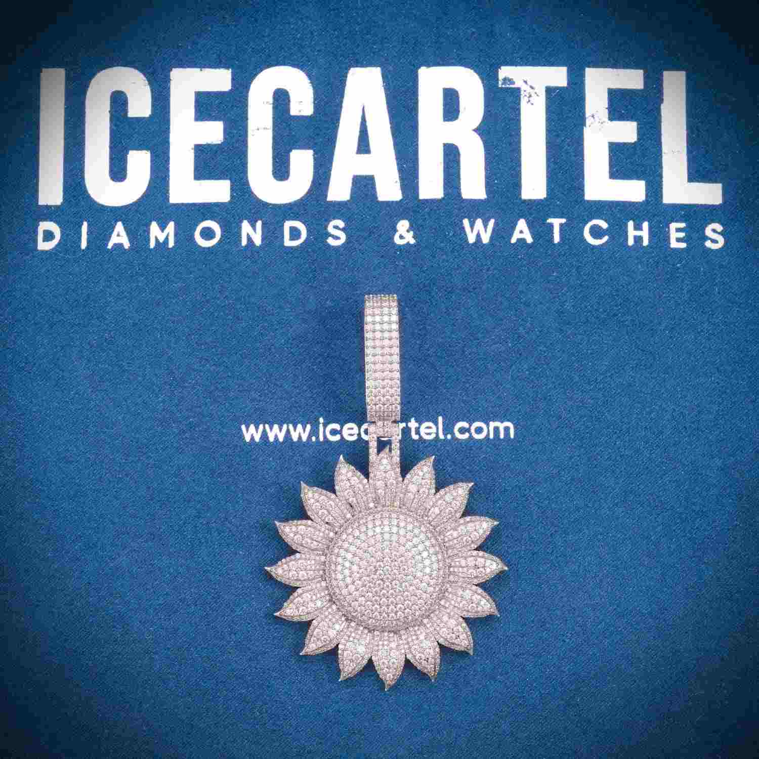 SUNSHINE Custom Moissanite Pendant 14K Gold、mySite、hinf8tx79