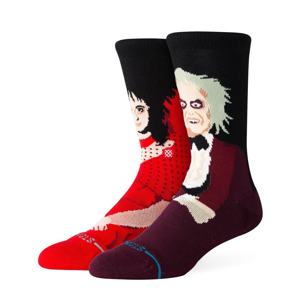  Stance Dearly Beloved Crew Socks - Maroon - Large、mySite、merchandisen