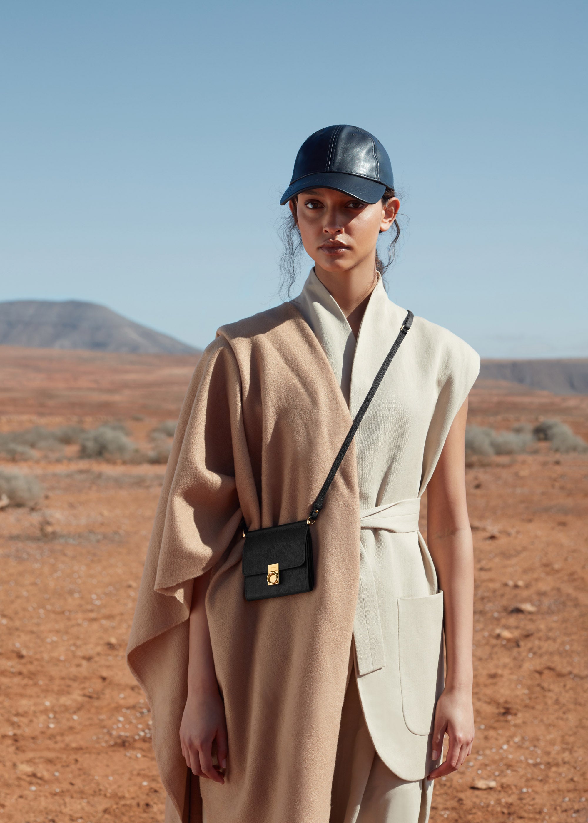 Portefeuille Num茅ro Sept Bandouli猫re - Noir Grain茅、mySite、camillekostekn