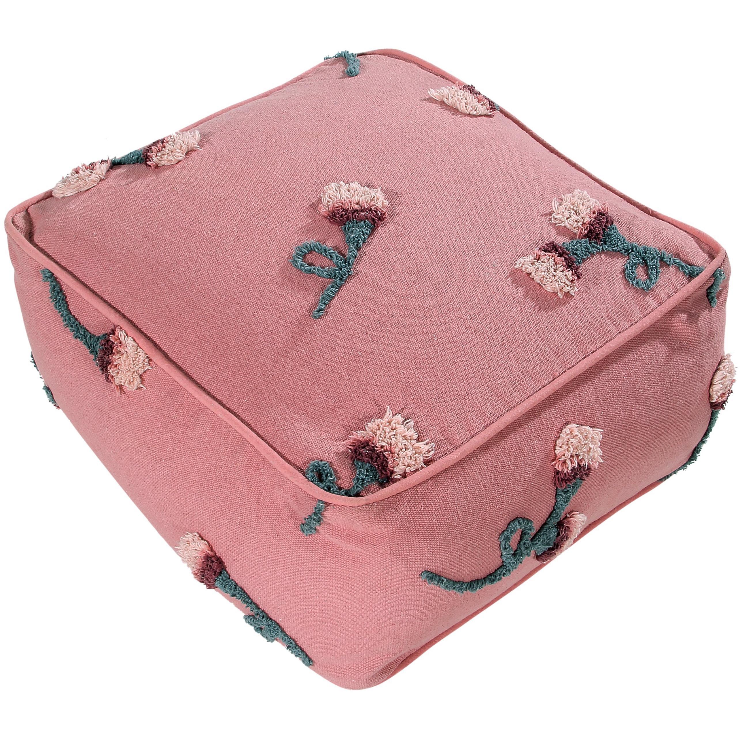 English Garden Ash Rose Washable Pouffe、mySite、gigharbornorthrealestate