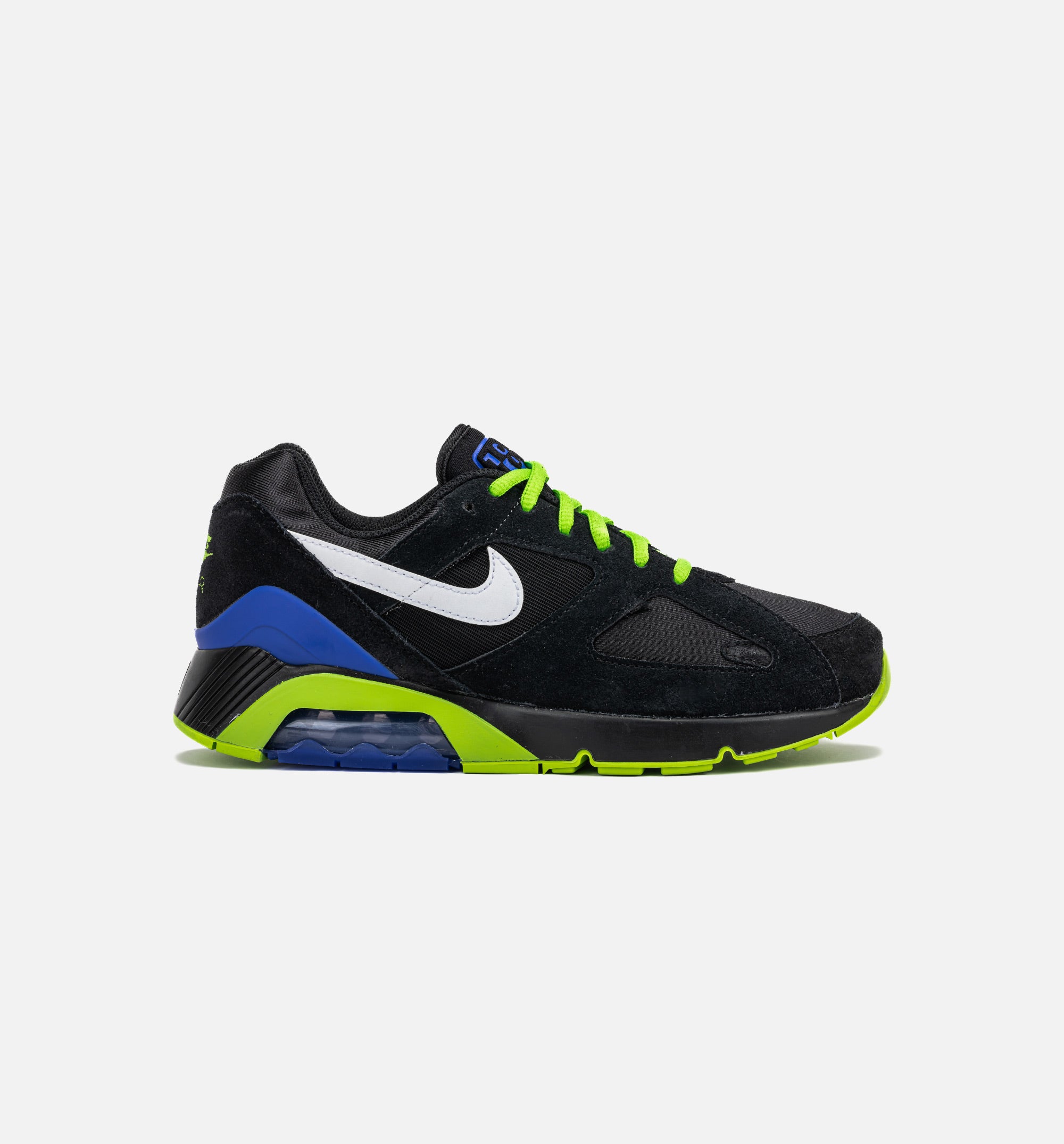 Air Max 180 Joker Mens Lifestyle Shoe - Black/White/Action Green、mySite、dreamappss