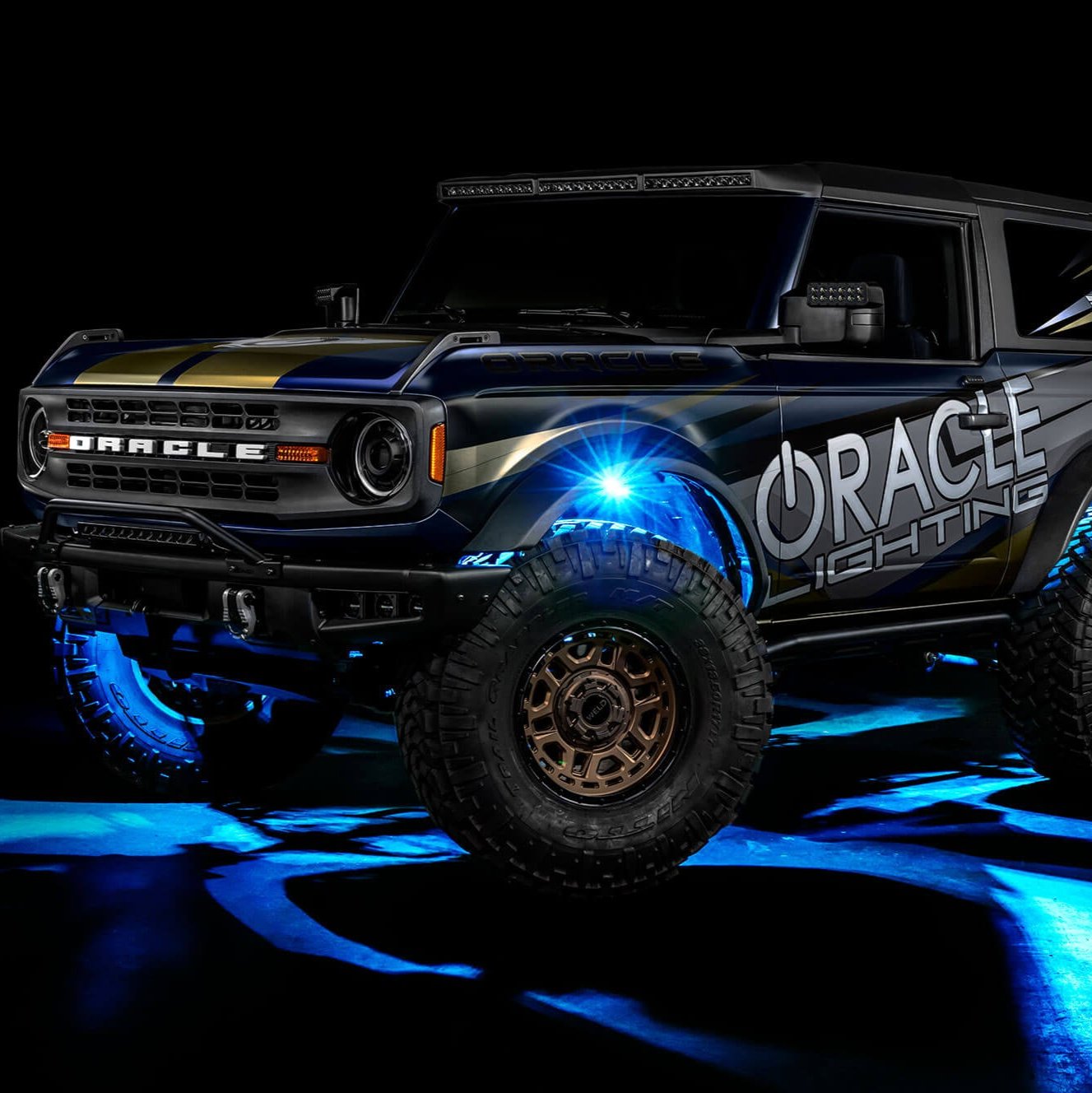 ORACLE Lighting ColorSHIFT RGB+W Underbody Wheel Well Rock Light Kit、mySite、nflplayoffbracketp