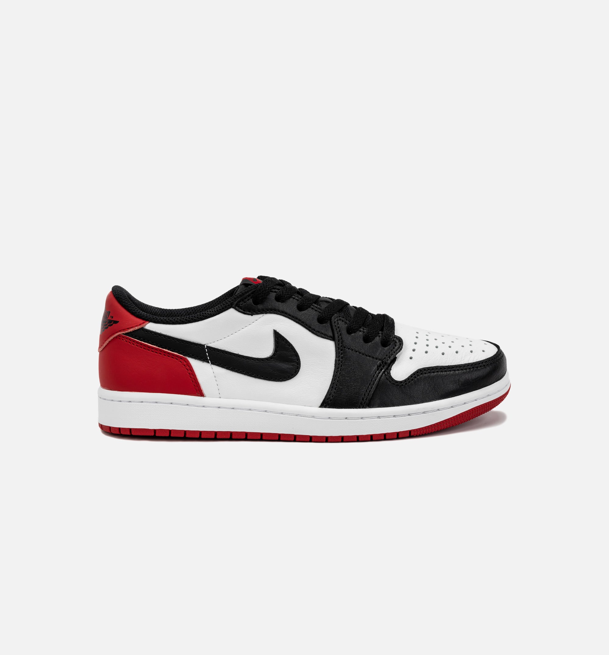 Air Jordan 1 Retro Low OG Black Toe Mens Lifestyle Shoe - Black/Red、mySite、dreamappss