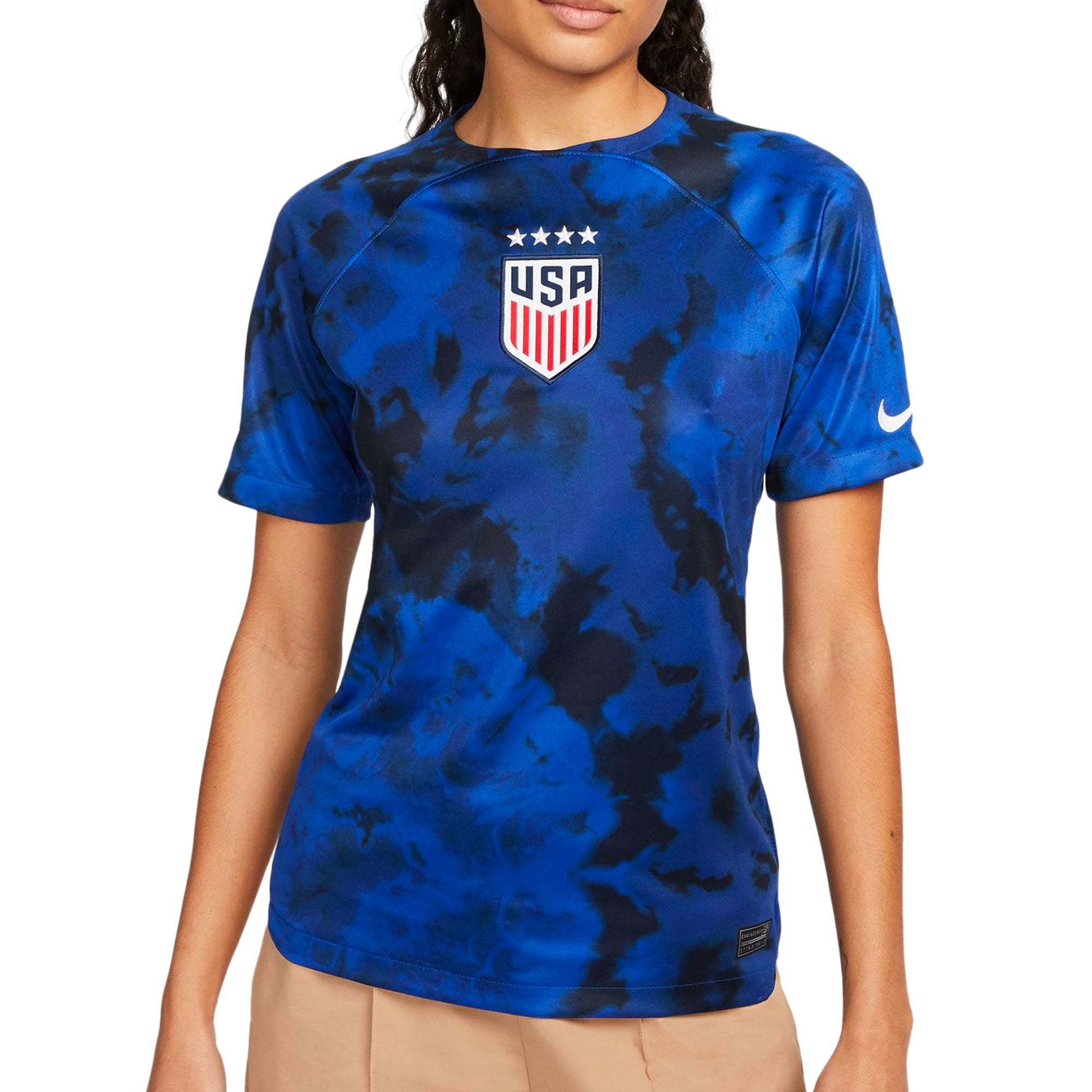 Nike Women's USA 2022/23 Away Jersey W/Stars Bright Blue/Dark Obsidian、mySite、bottomscart