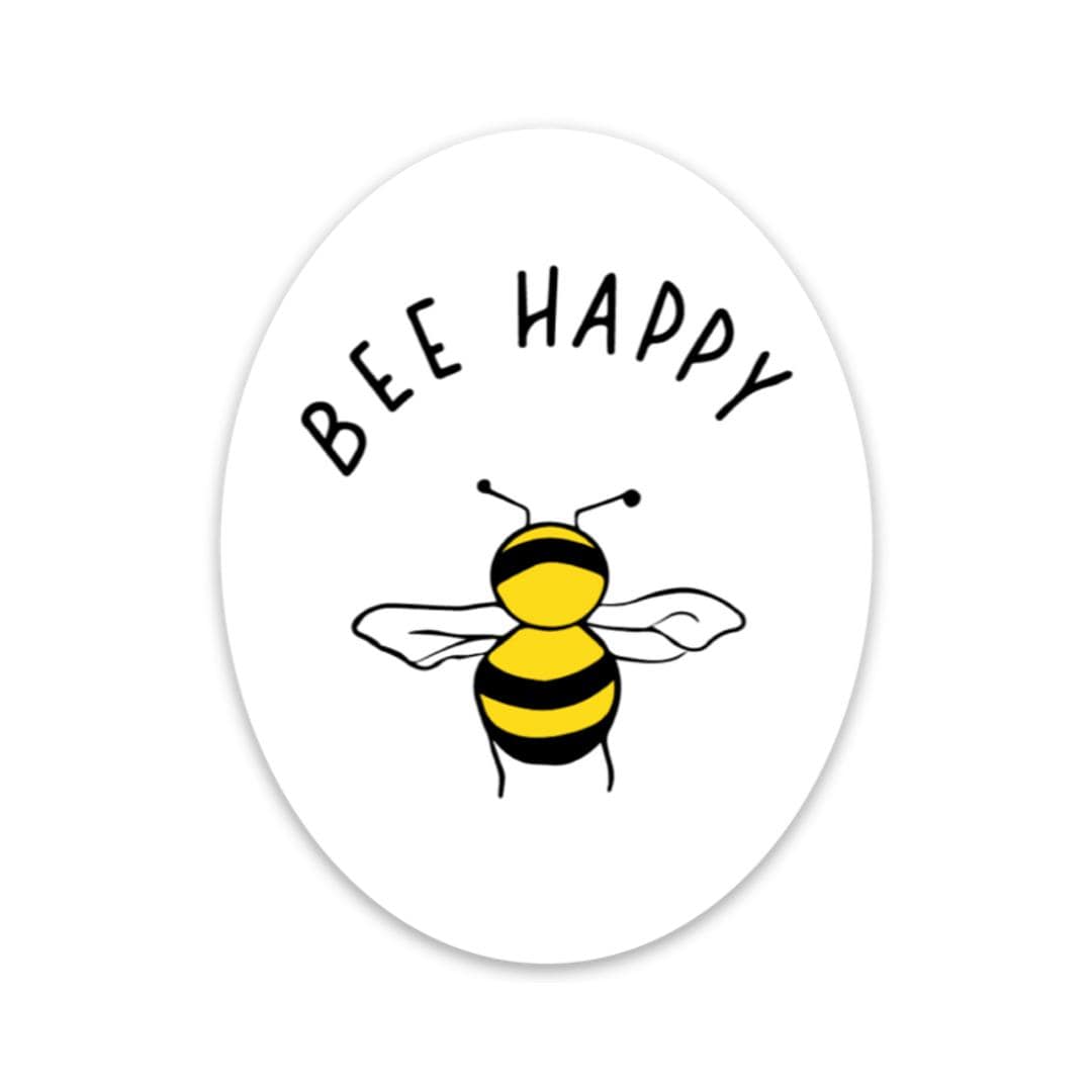  Bee Happy - Mental Health Sticker、mySite、elrpsem3k