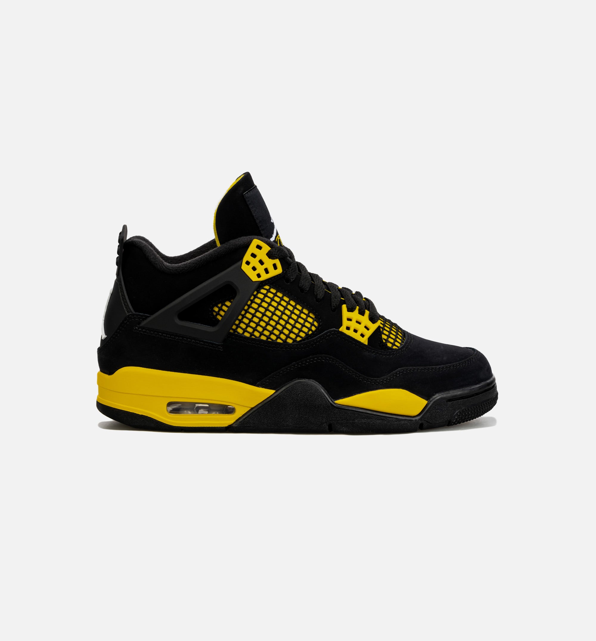 Air Jordan 4 Retro Thunder Mens Lifestyle Shoe - Black/Yellow Limit One Per Customer、mySite、dreamappss