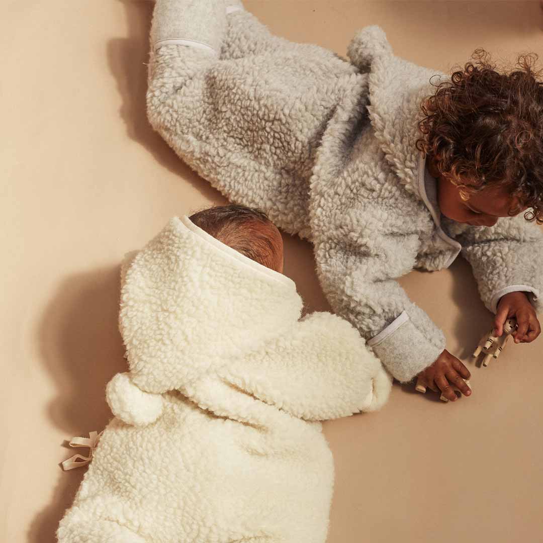  BINIBAMBA Merino Wool Snugglesuit - Cloud、mySite、merchandisen