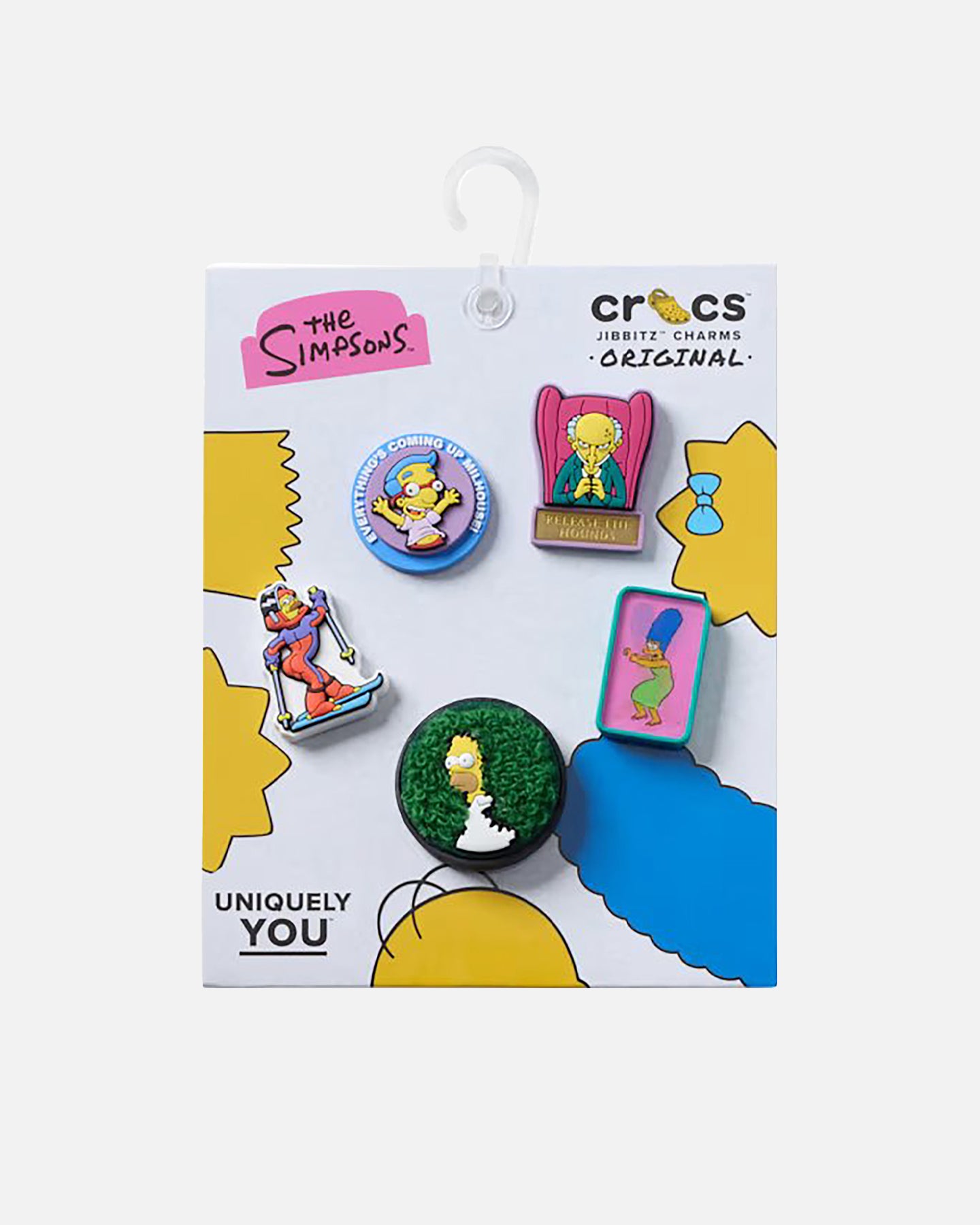 Crocs The Simpsons Meme Jibbitz™ Charms 5 Pack Multi、mySite、zt4zffjzw