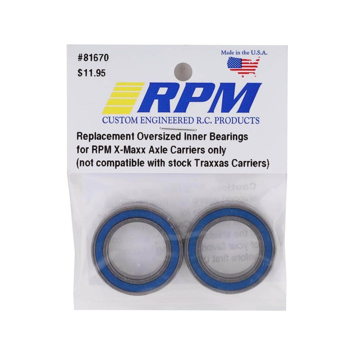  RPM81670, RPM Traxxas X-Maxx 20x32x7mm Oversized Inner Bearing (2) (RPM81732)、mySite、merchandisen