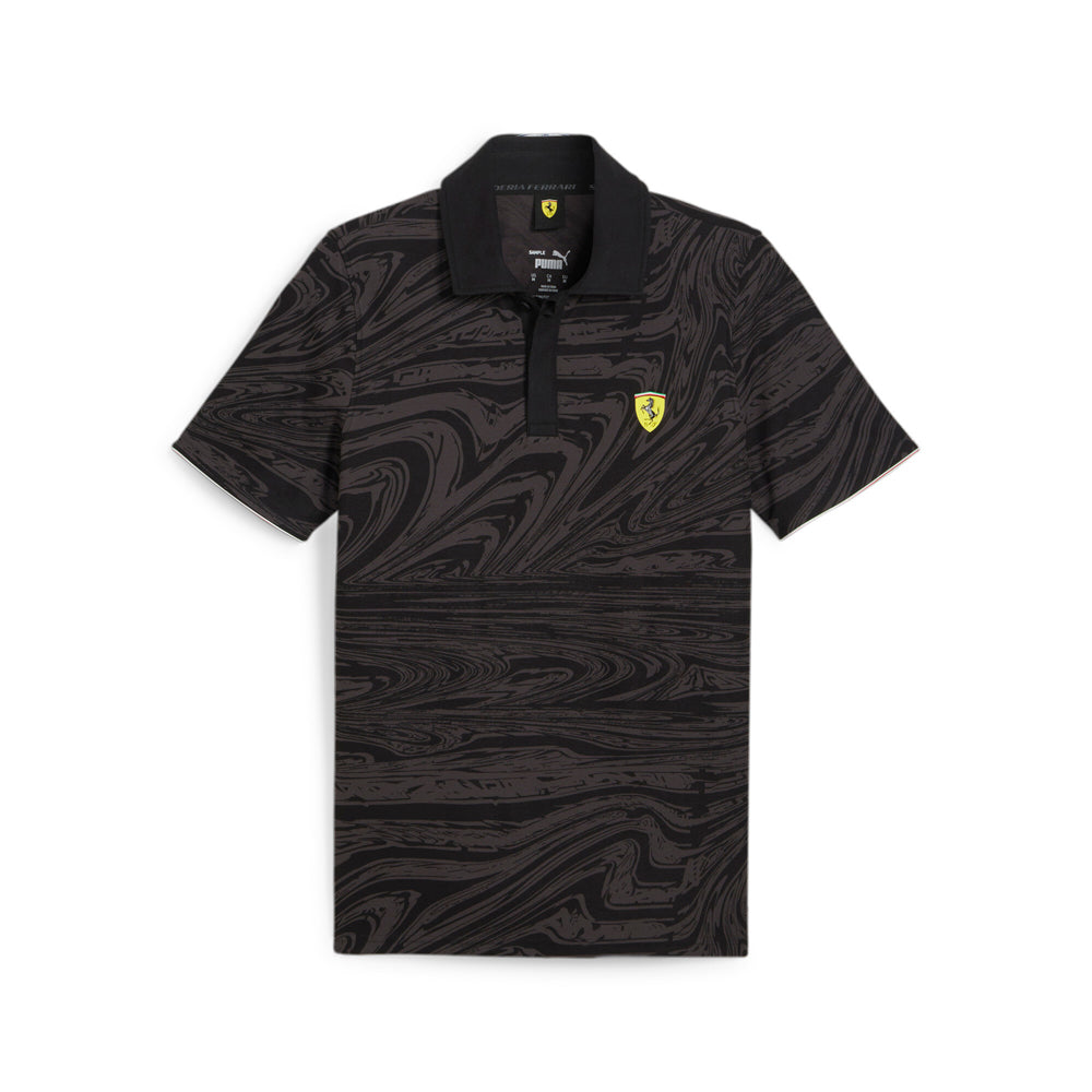 Scuderia Ferrari Race Graphic Short Sleeve Polo Shirt、mySite、gtrtttuynbv