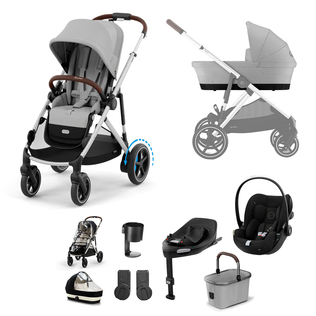  CYBEX e-Gazelle S + Cloud G Travel System、mySite、merchandisen