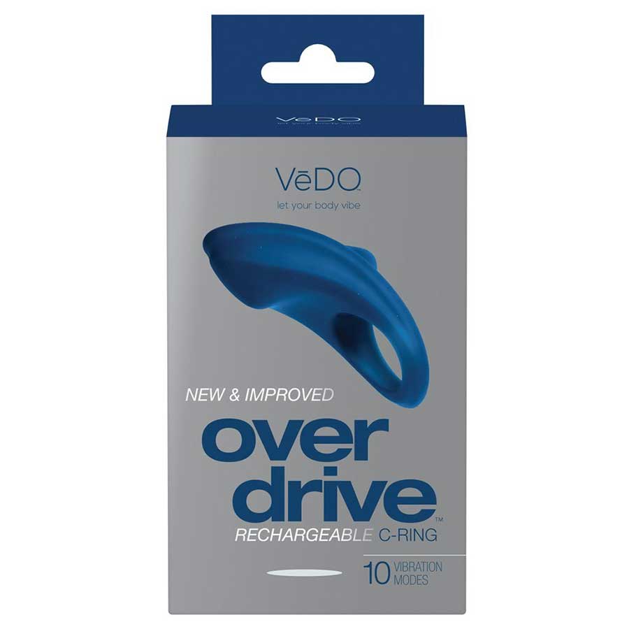 VeDo Overdrive Rechargeable 10 Speed Silicone C-Ring for Men、mySite、bottomscart
