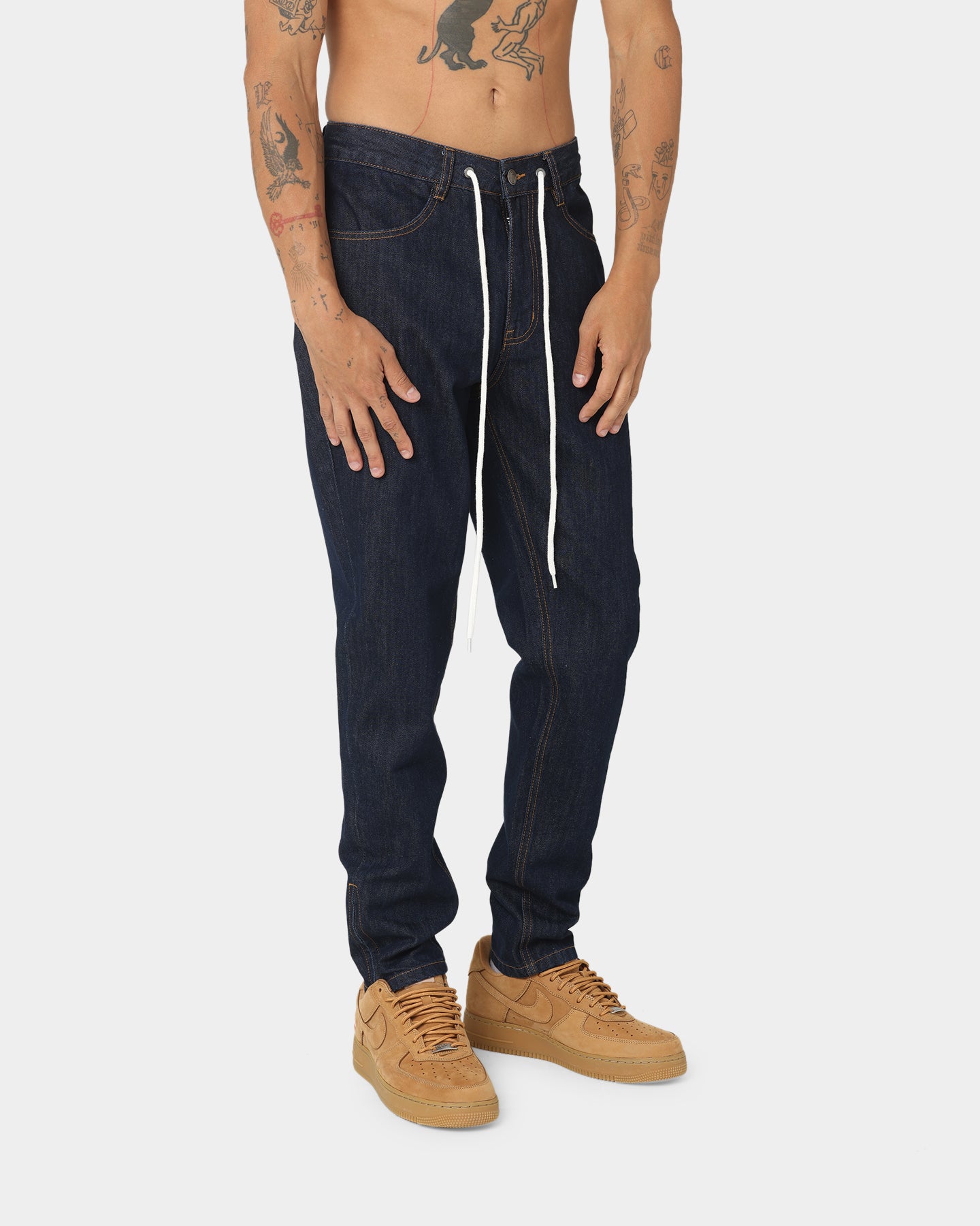 Carre Enorme Slim Selvedge Jeans Indigo、mySite、zt4zffjzw