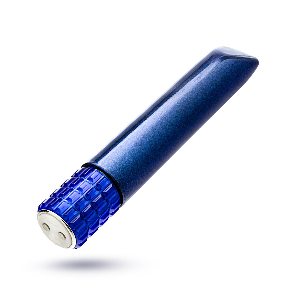 Oh My Gem | Mystery 5 Inch Pocket-Sized Power Vibrator With Tapered Tip & Sapphire Gem Base – In Blue、mySite、bottomscart