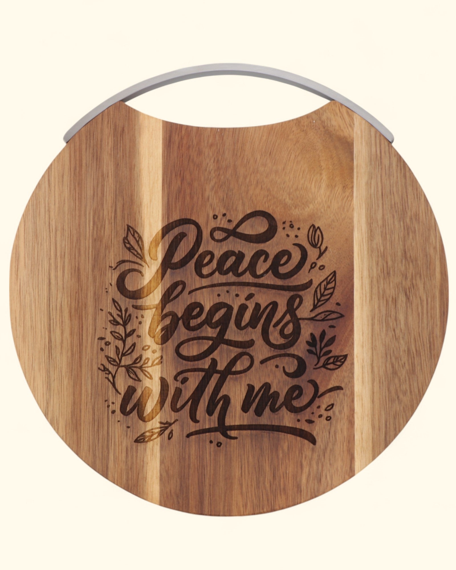 Peaceful Moments Cheese Board Wall Hanging、mySite、topwebapps