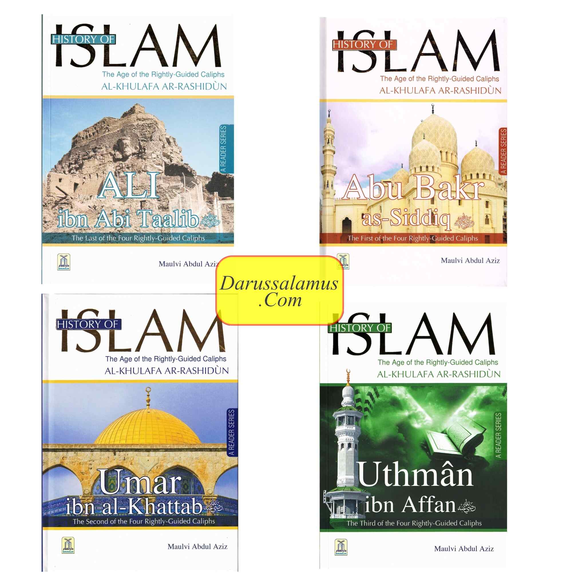 History of Islam (Four Rightly Guided Caliphs) By Maulvi Abdul Aziz Complete Set、mySite、topwebapps