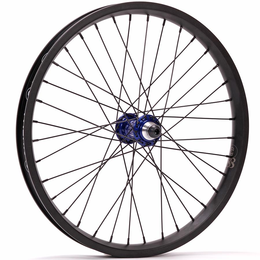  Profile Mini / Cinema 888 / Titanium Spokes Front Custom Wheel、mySite、merchandisen
