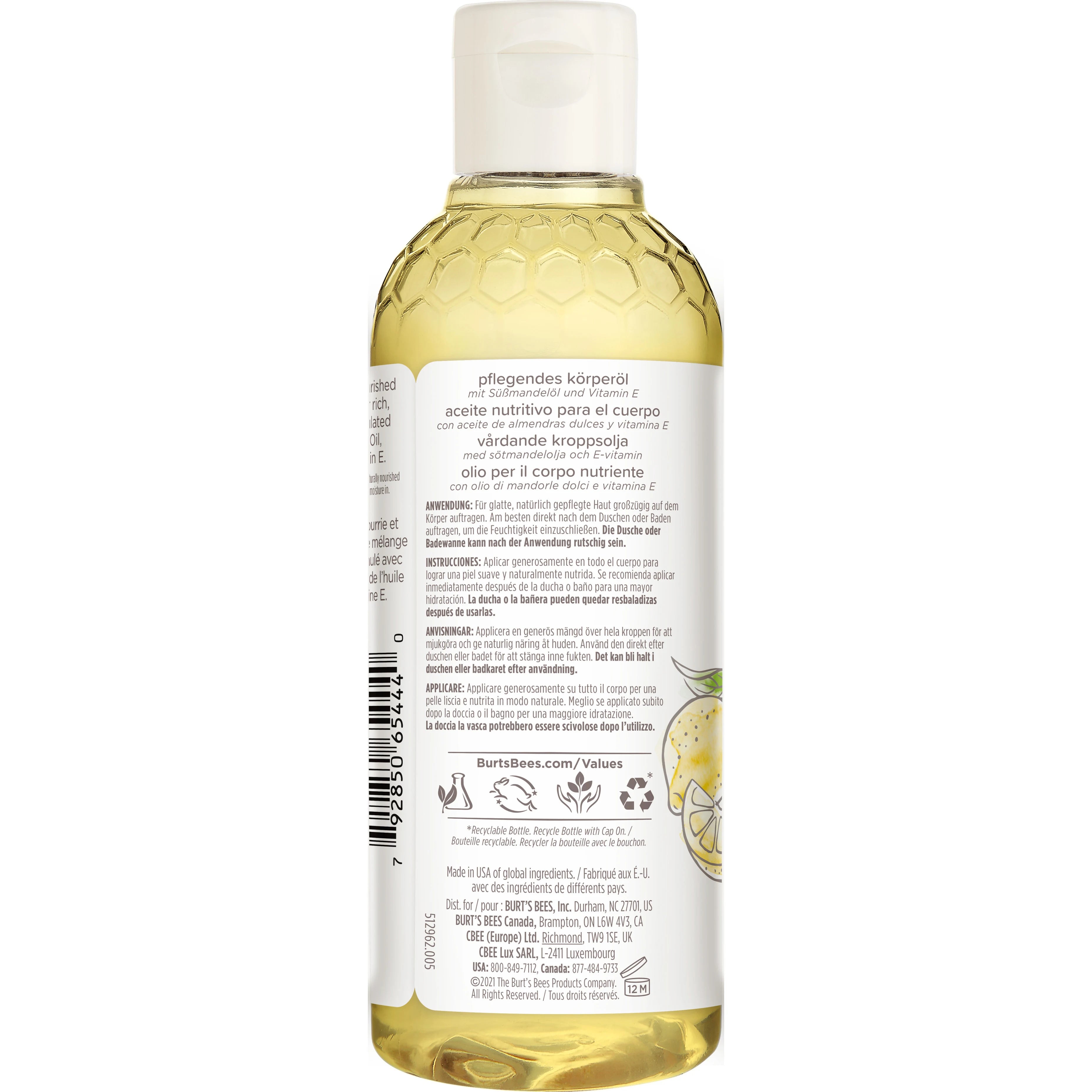 Burt's Bees Mama Bee Nourishing Body Oil、mySite、g9winljtr