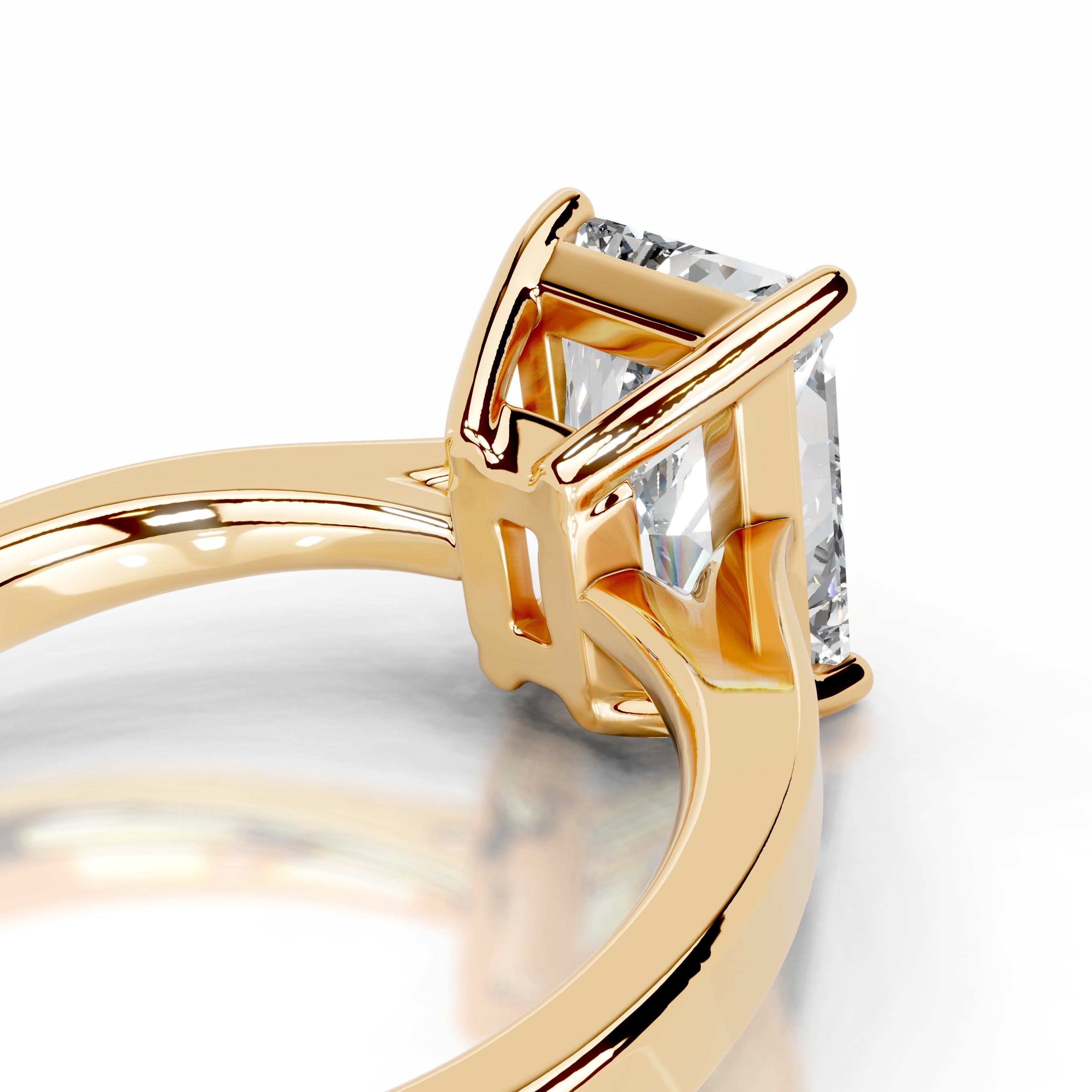Mariana Diamond Engagement Ring - 18K Yellow Gold、mySite、hinf8tx79